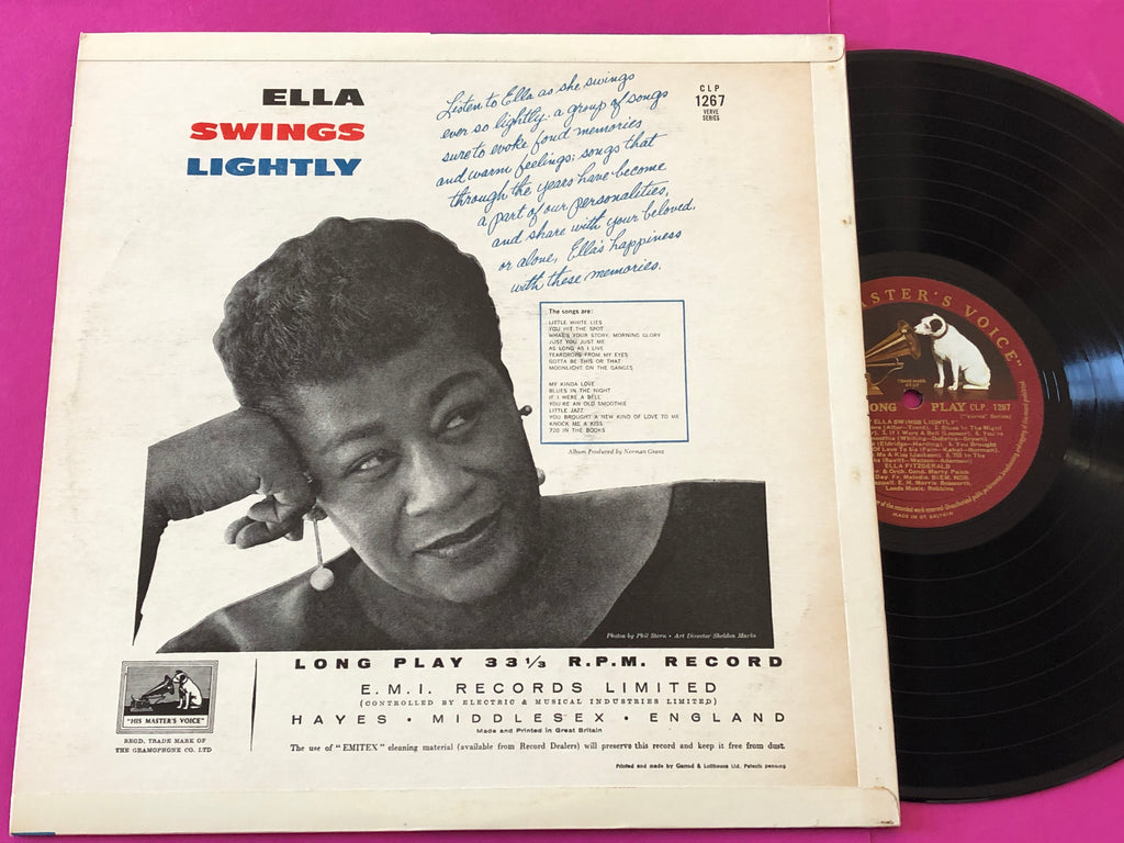 Ella Fitzgerald : Ella Swings Lightly (LP, Album, Mono)