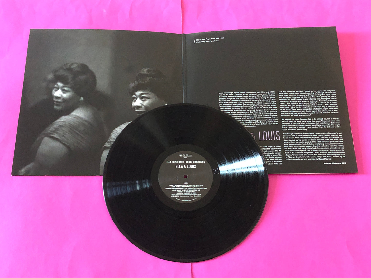 Ella Fitzgerald - Louis Armstrong : Ella & Louis (LP, Album, Dlx, Ltd, RE, 180)