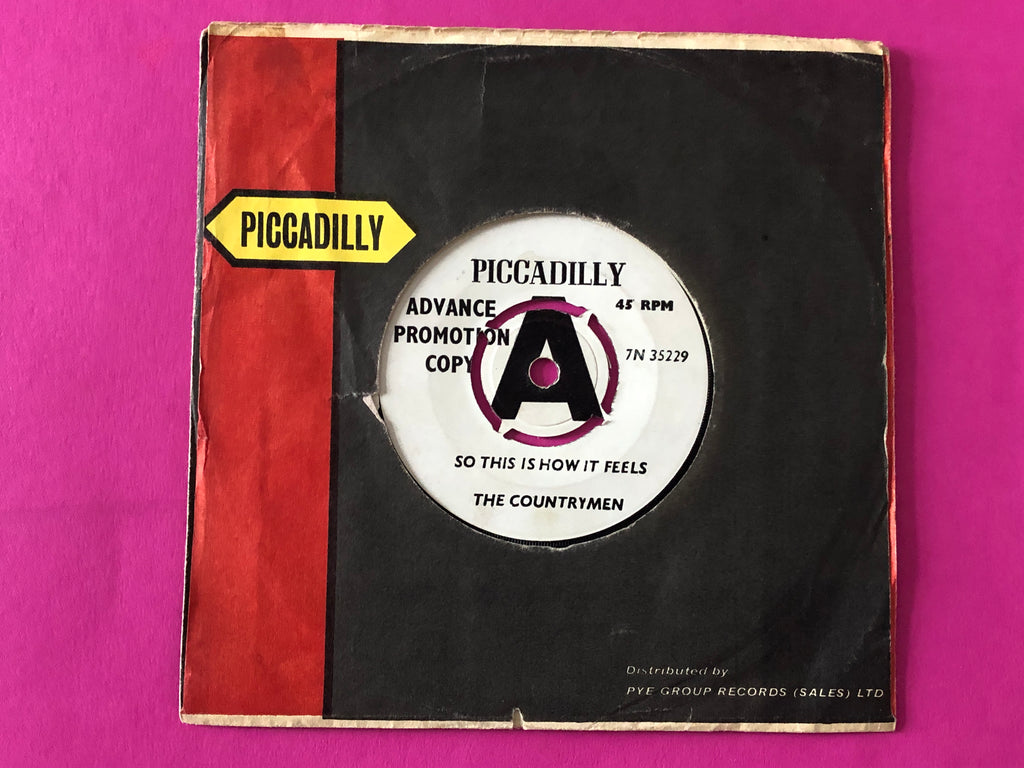 The Countrymen : So This Is How It Feels (7", Promo)