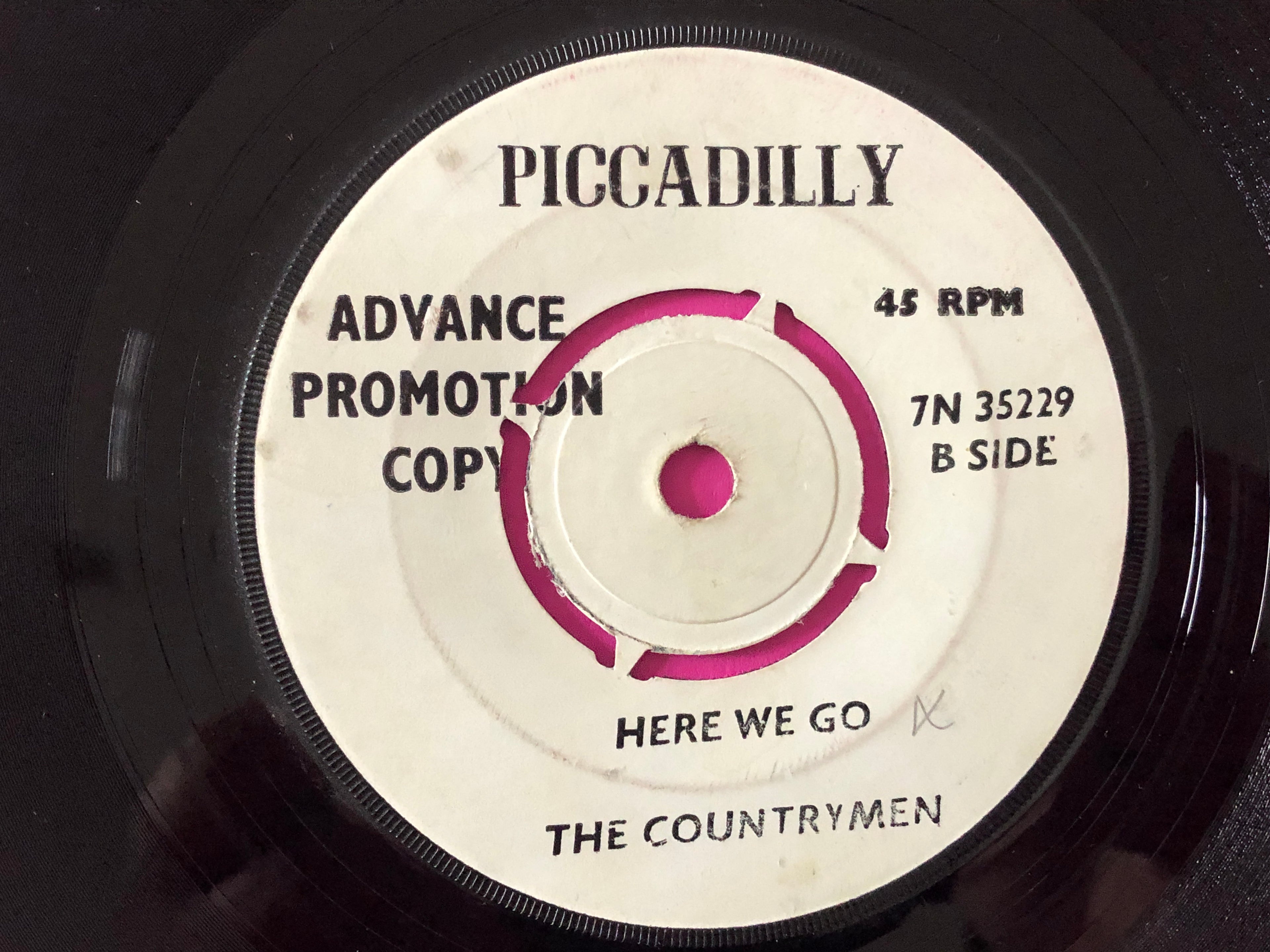 The Countrymen : So This Is How It Feels (7", Promo)
