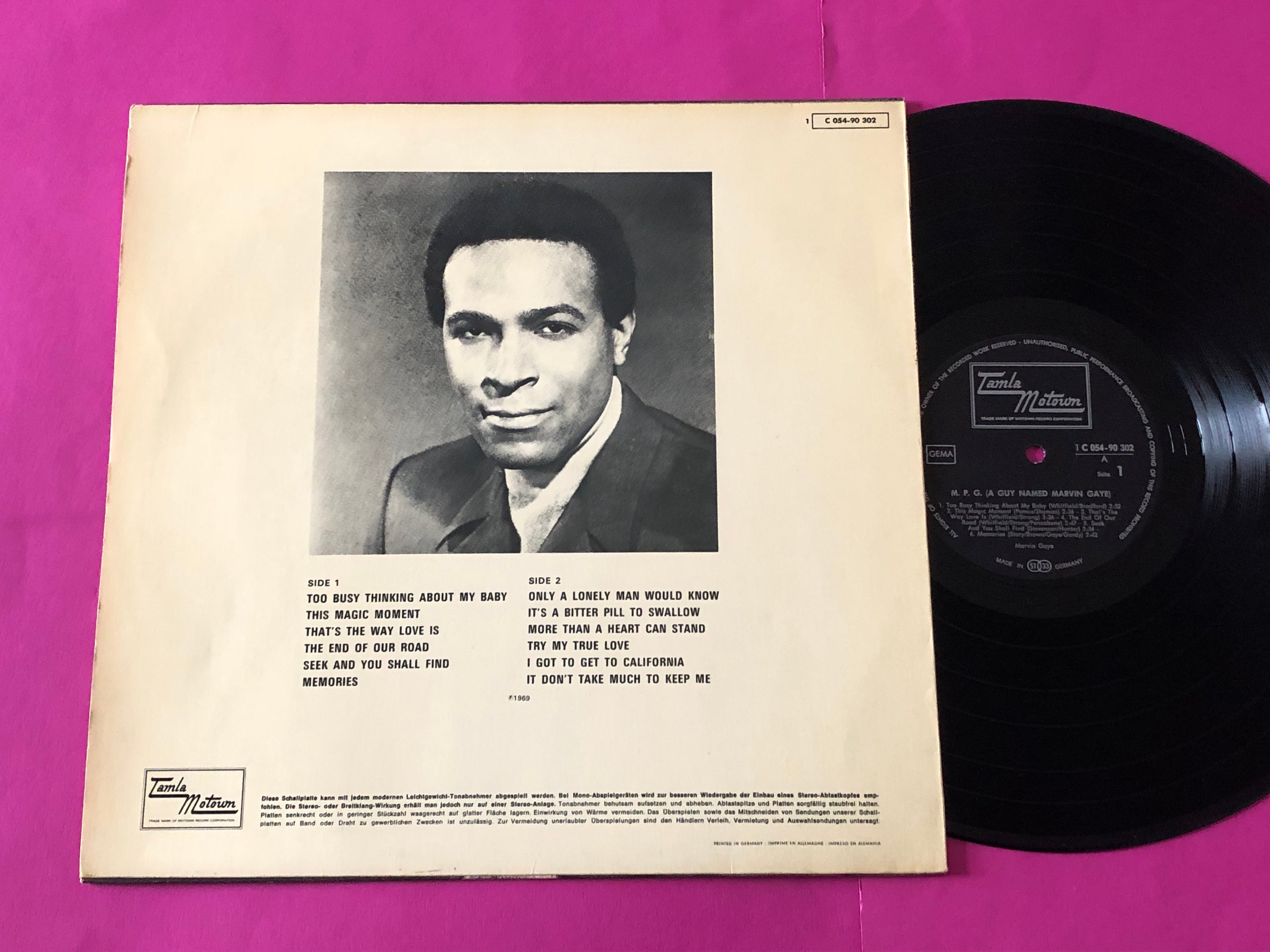 Marvin Gaye : M.P.G. (LP, Album, RE)