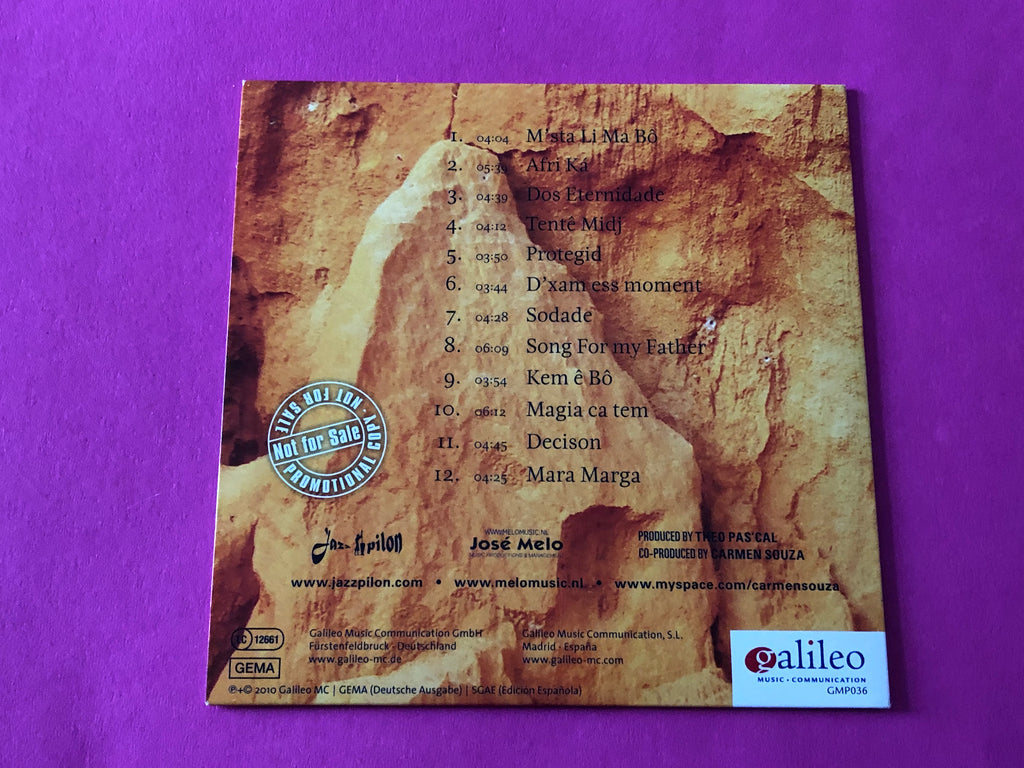 Carmen Souza : Protegid (CD, Album, Promo, Car)
