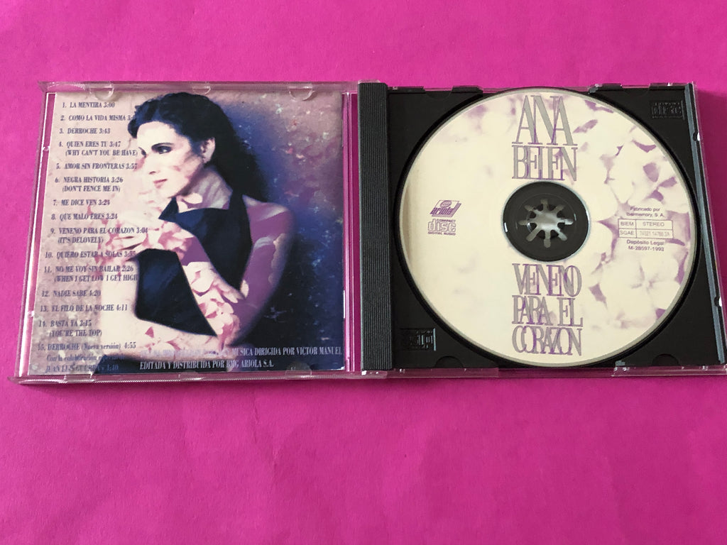 Ana Belén : Veneno Para El Corazón (CD, Album)