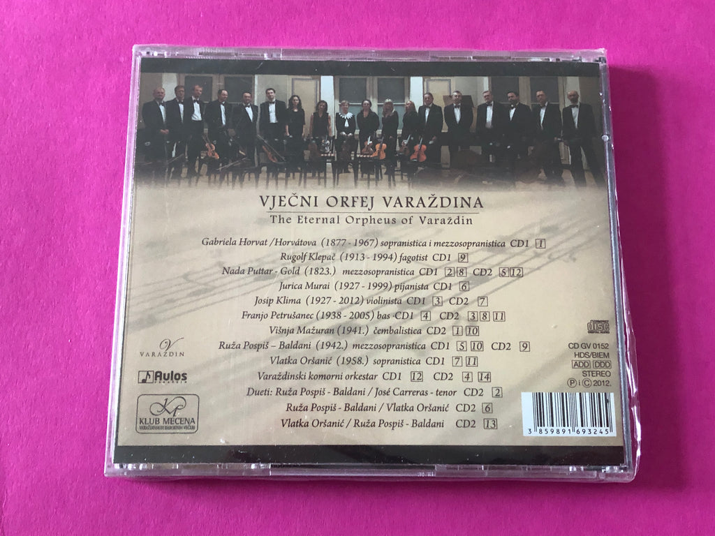 Various : Vječni Orfej Varaždina (2xCD, Comp)