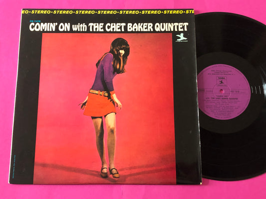 The Chet Baker Quintet : Comin' On With The Chet Baker Quintet (LP, Album)