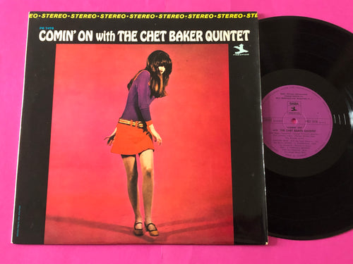 The Chet Baker Quintet : Comin' On With The Chet Baker Quintet (LP, Album)
