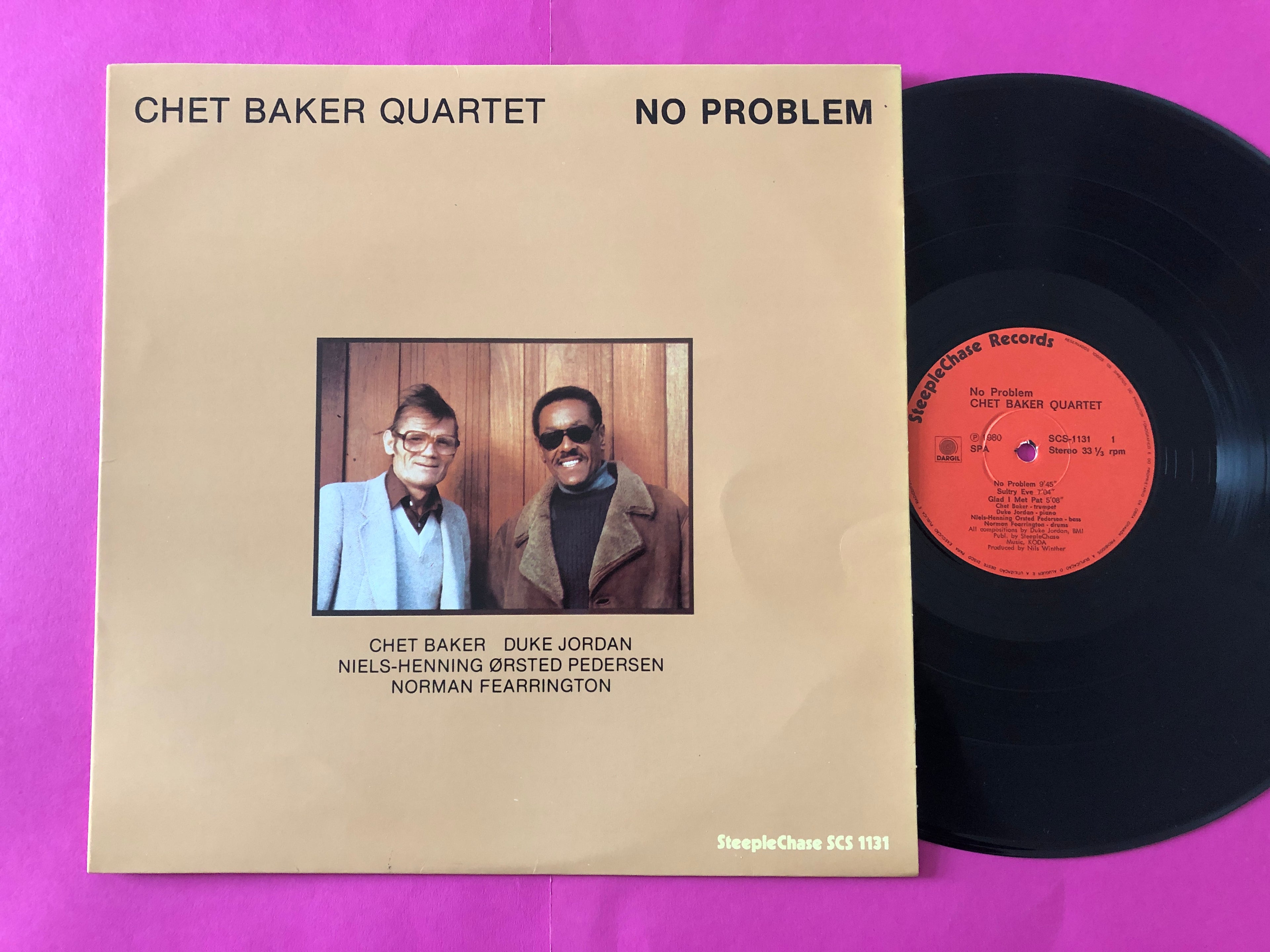 Chet Baker Quartet : No Problem (LP, Album)