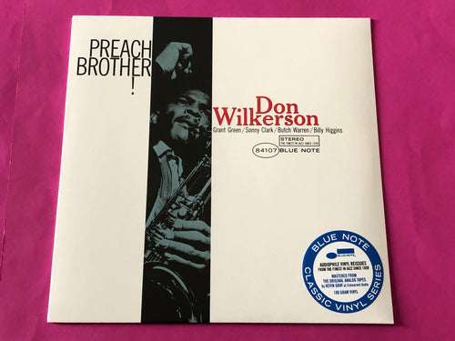 Don Wilkerson : Preach Brother! (LP, Album, RE, 180)
