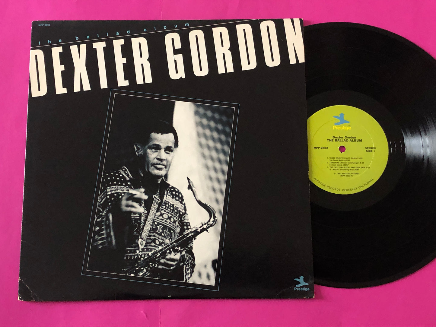 Dexter Gordon : The Ballad Album (LP, Comp)