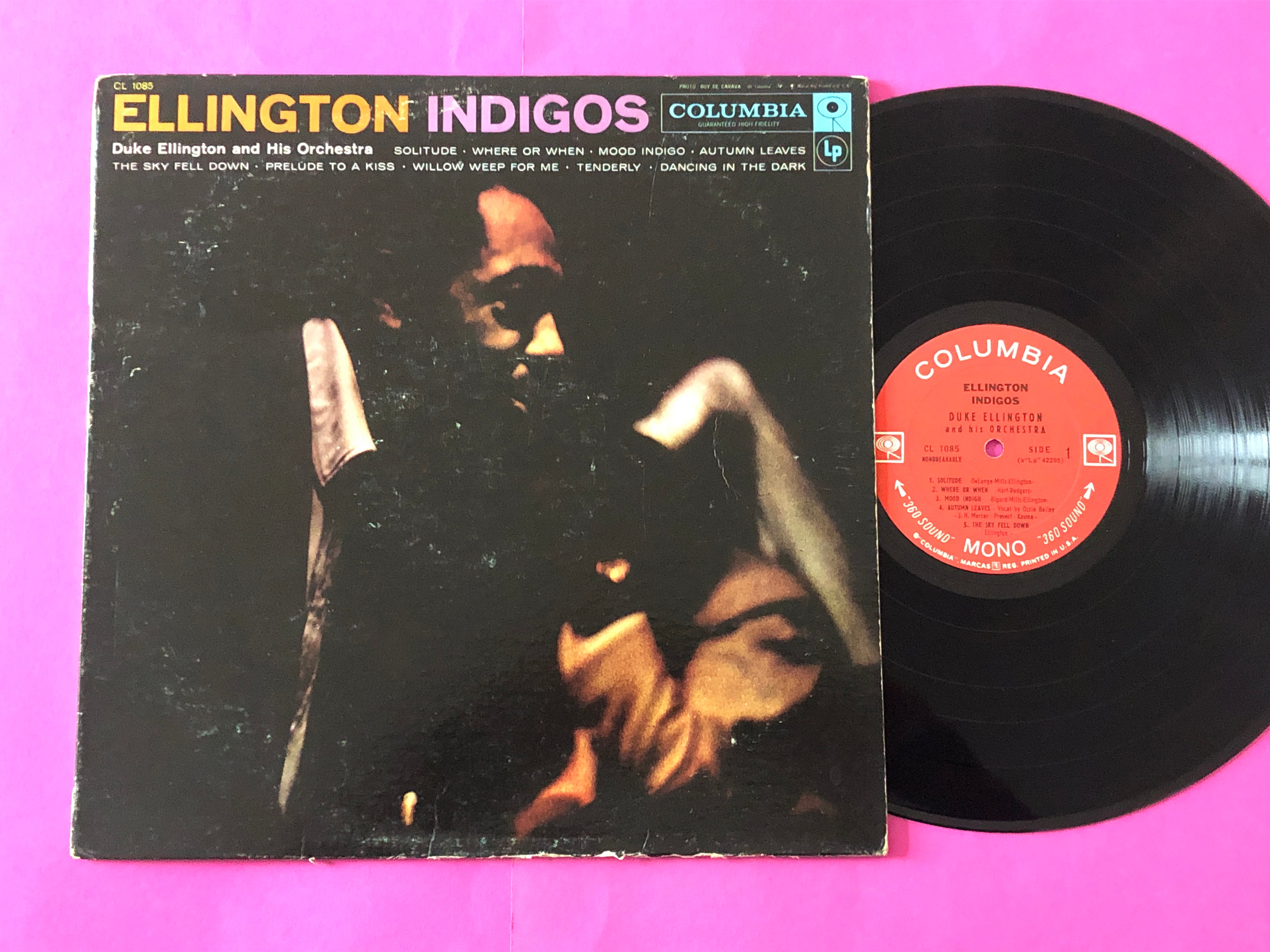 Duke Ellington And His Orchestra : Ellington Indigos (LP, Album, Mono, Hol)
