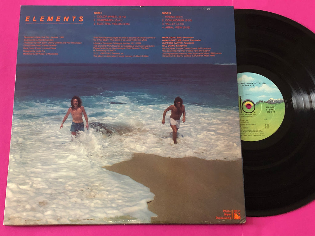 Mark Egan / Danny Gottlieb : Elements (LP, Album)