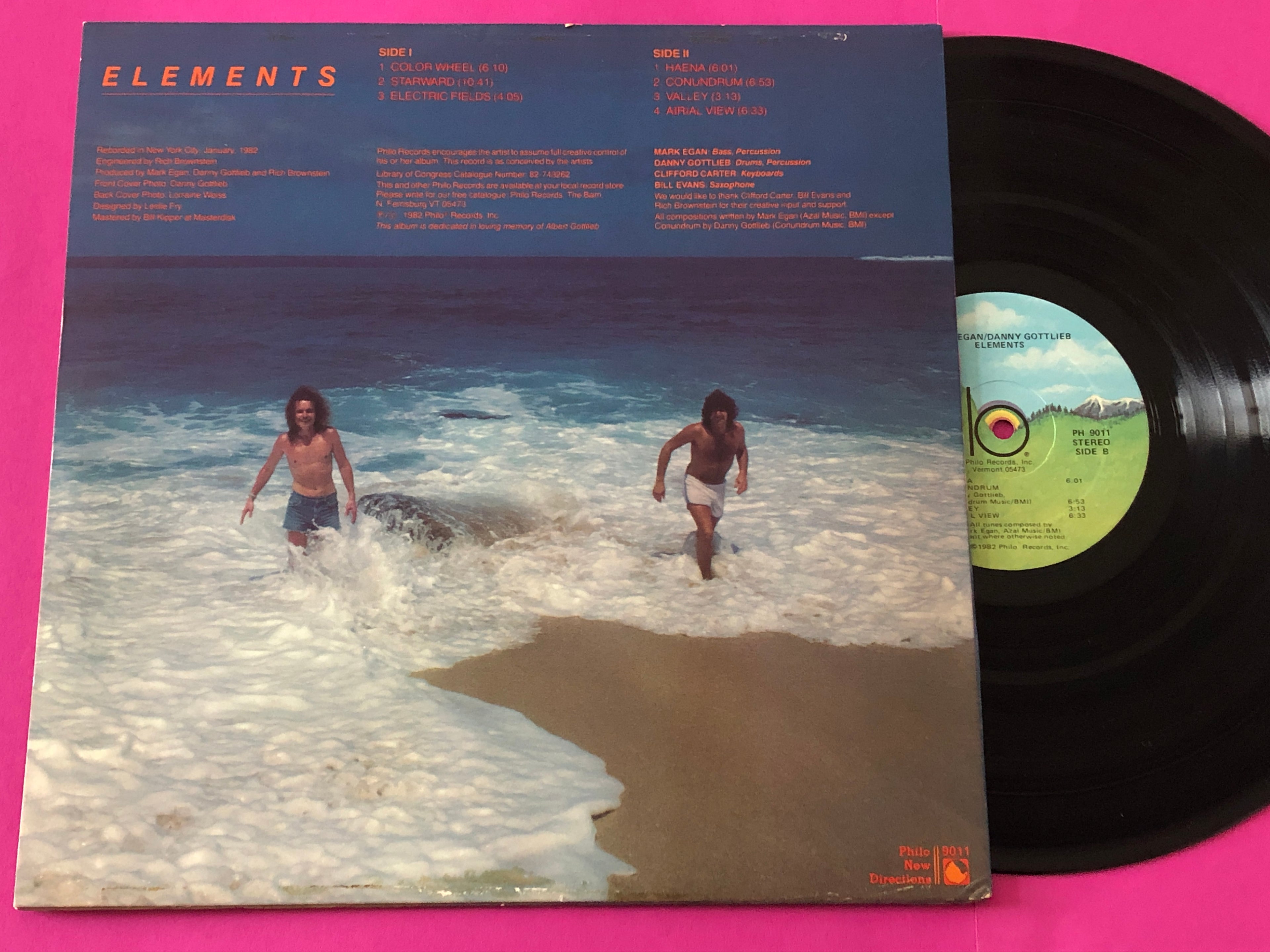 Mark Egan / Danny Gottlieb : Elements (LP, Album)