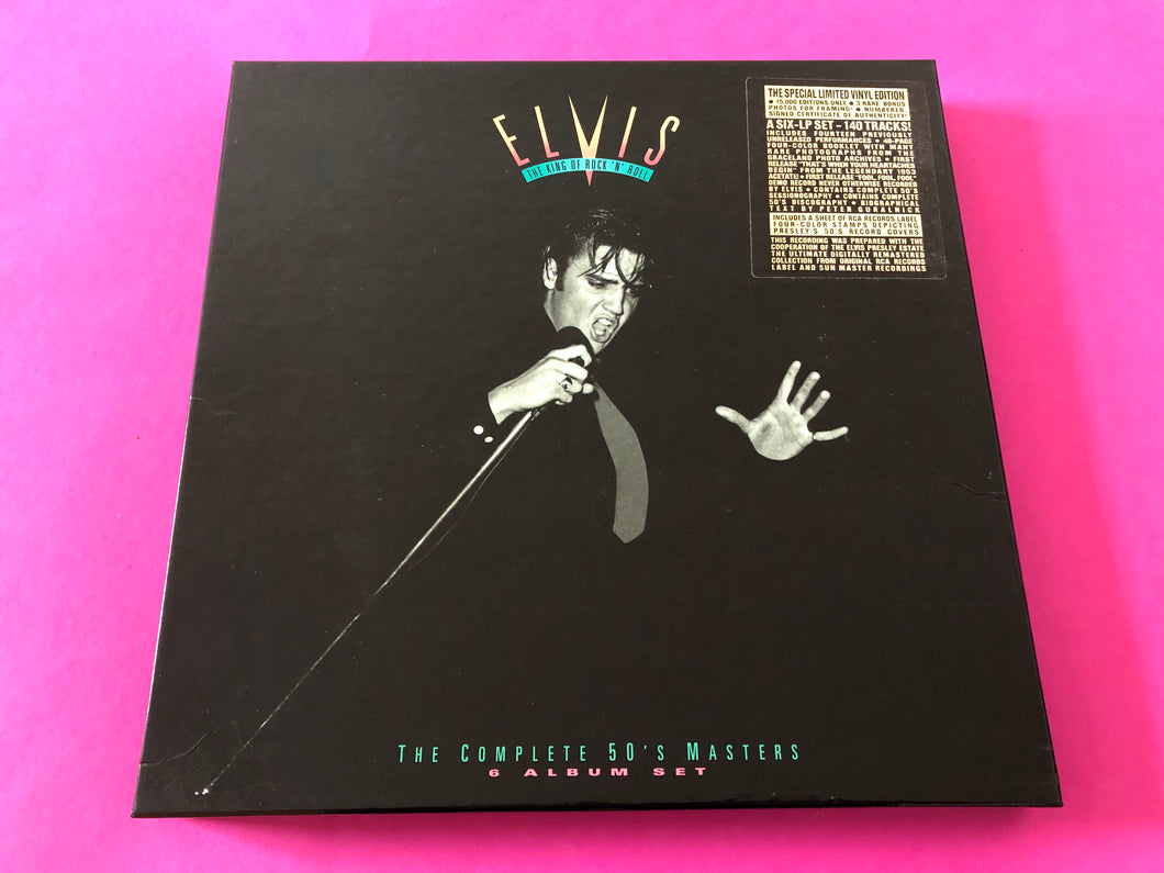 Elvis Presley : The King Of Rock 'N' Roll (The Complete 50's Masters) (6xLP, Album, RM + Box, Comp, Ltd, Num, S/Edition)