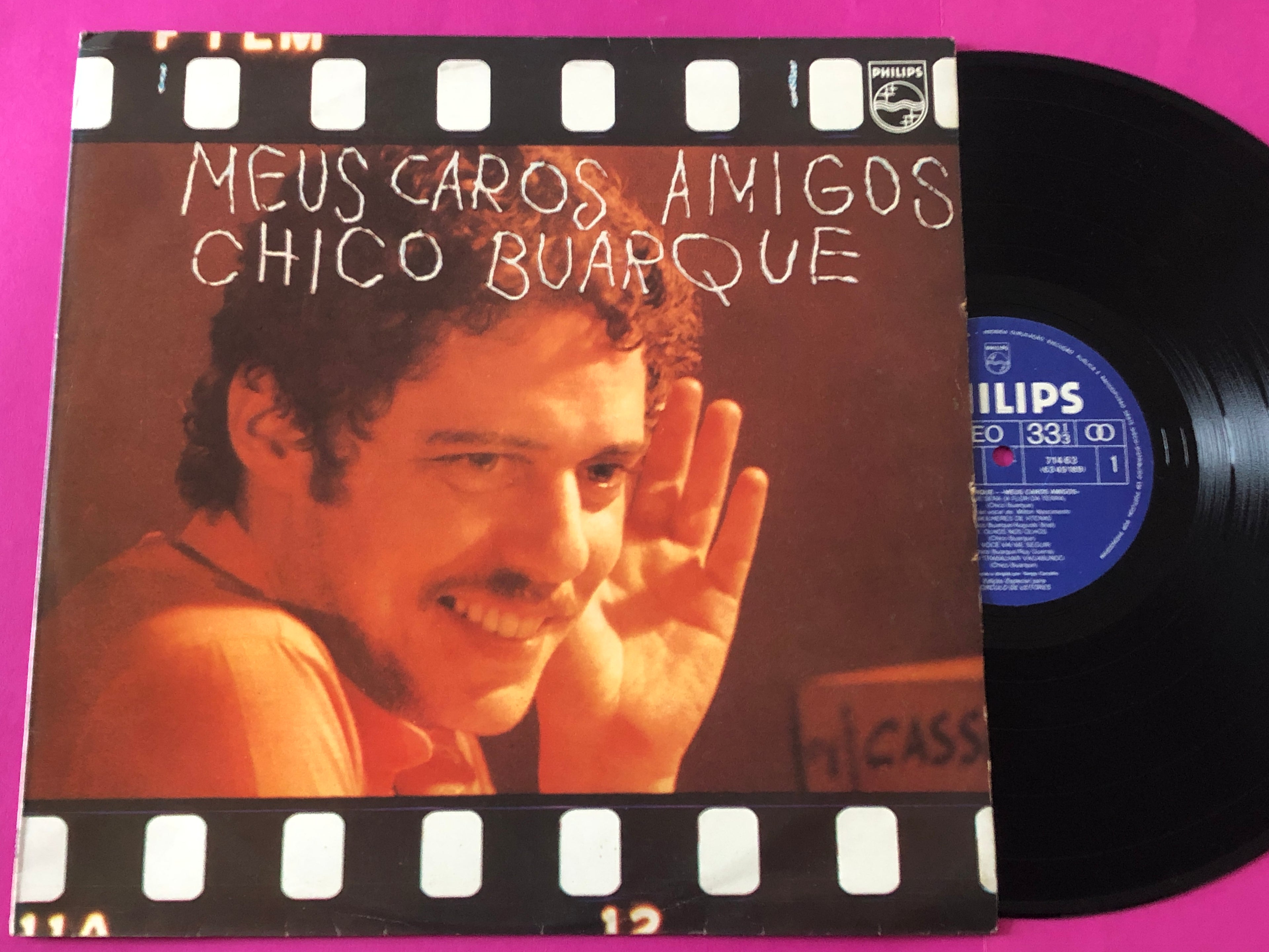 Chico Buarque : Meus Caros Amigos (LP, Album, Club, RE)