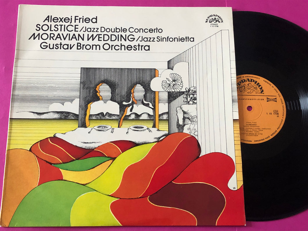 Alexej Fried, Gustav Brom Orchestra : Solstice / Moravian Wedding (LP, Album, Club, Fli)