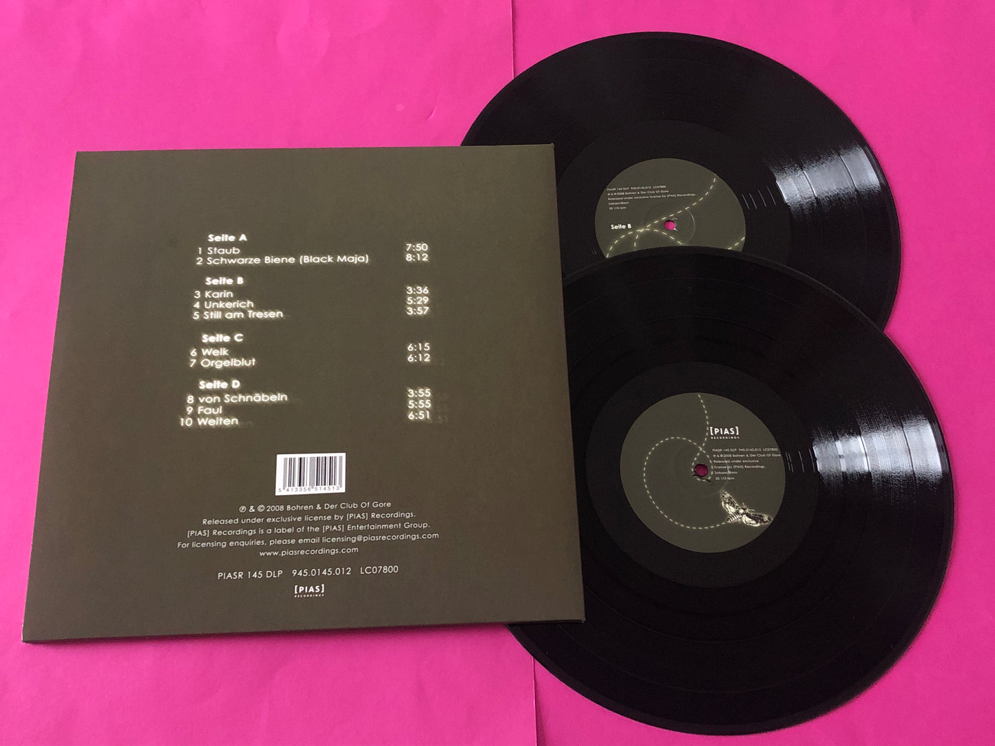 Bohren & Der Club Of Gore : Dolores (2xLP, Album)