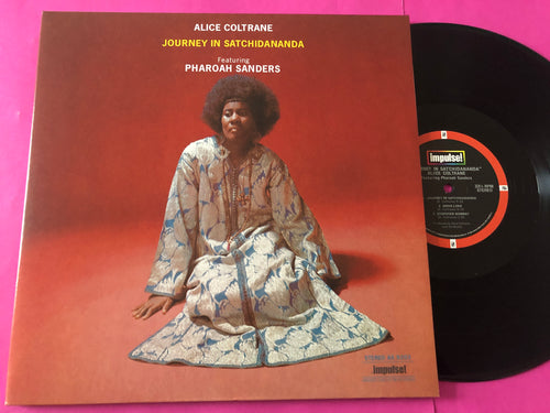 Alice Coltrane Featuring Pharoah Sanders : Journey In Satchidananda (LP, Album, RE, Gat)