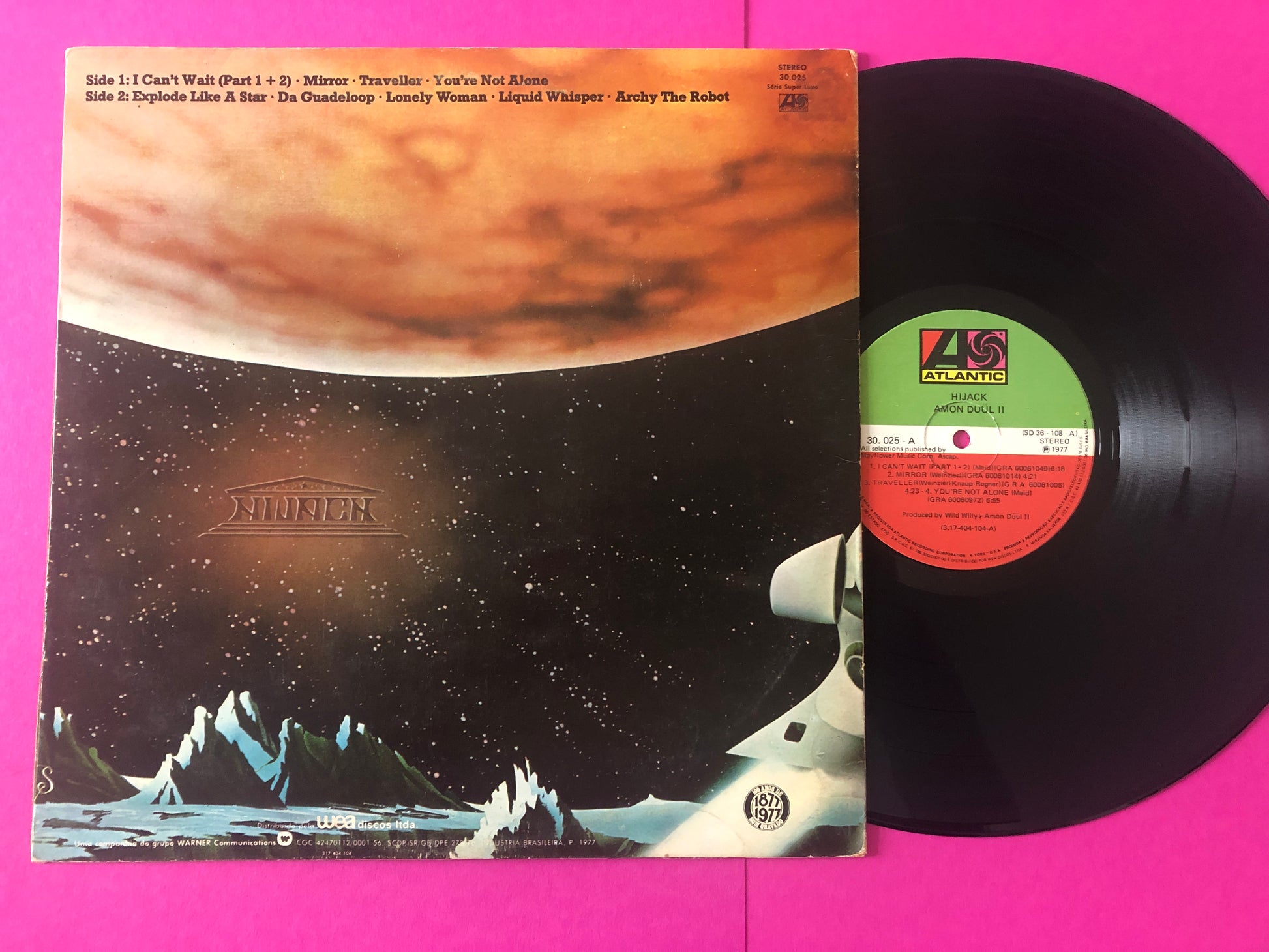 Amon Düül II : Hijack (LP,Album)
