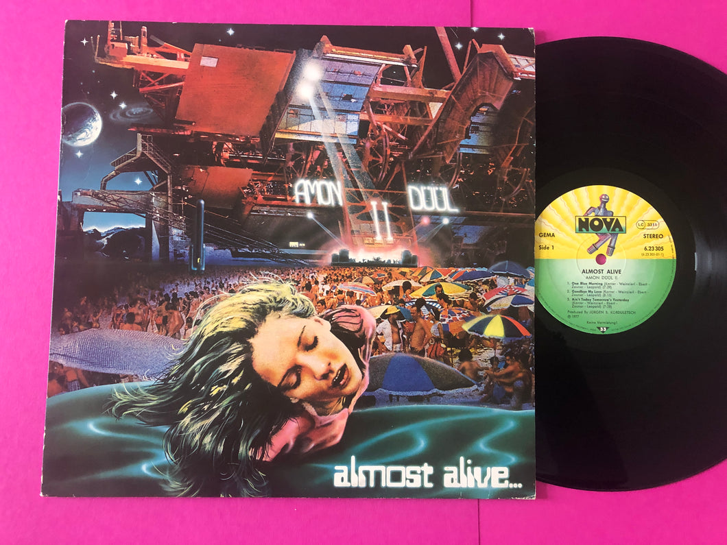 Amon Düül II : Almost Alive... (LP,Album,Stereo)