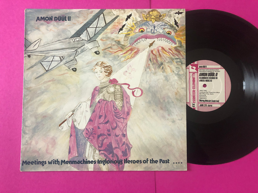 Amon Düül II (2) : Meetings With Menmachines Inglorious Heroes Of The Past ... (LP,Album)