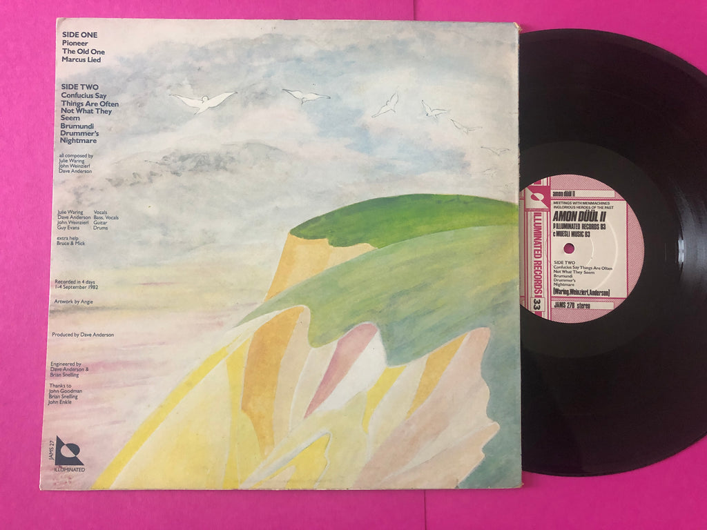 Amon Düül II (2) : Meetings With Menmachines Inglorious Heroes Of The Past ... (LP,Album)