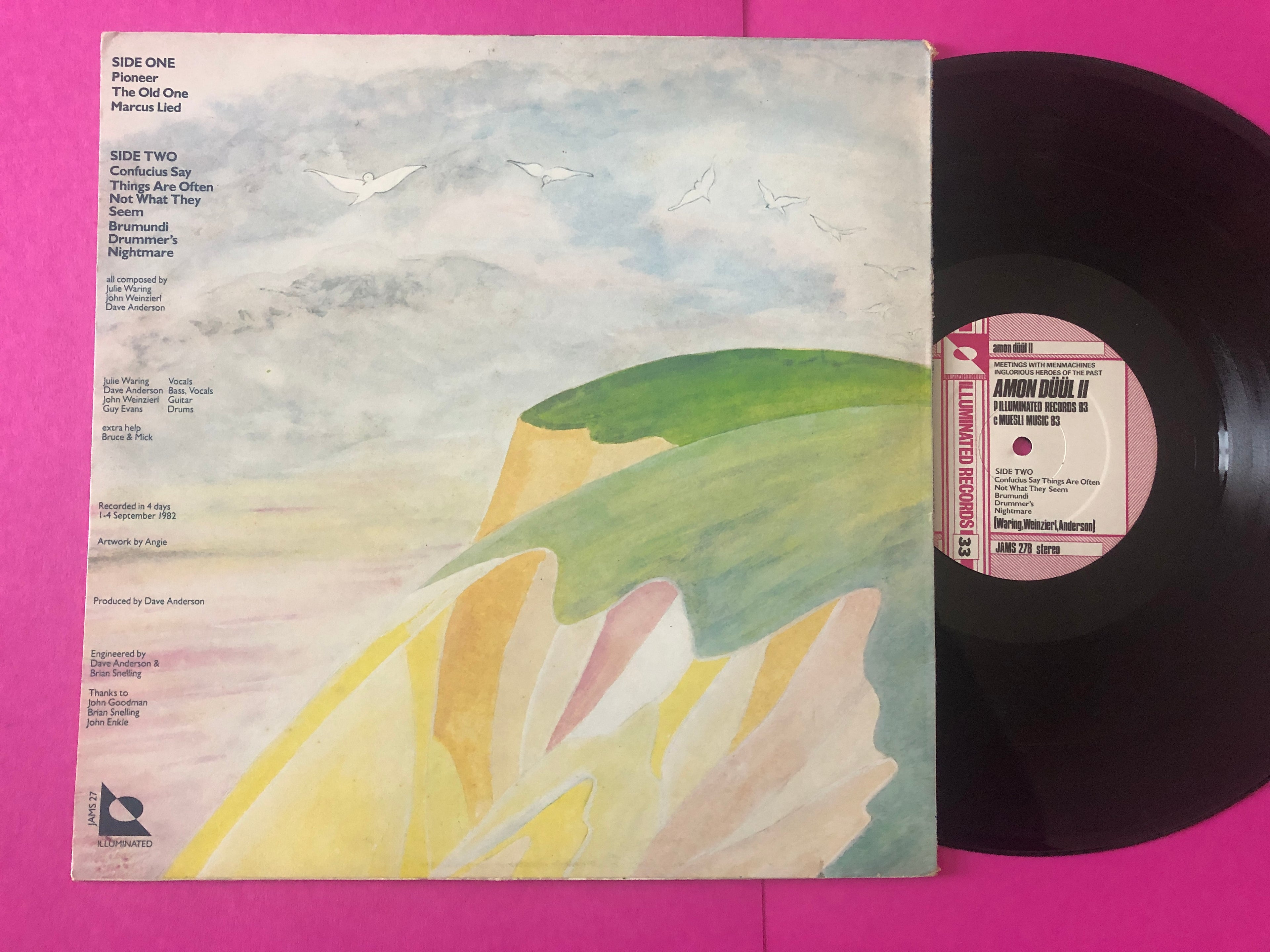 Amon Düül II (2) : Meetings With Menmachines Inglorious Heroes Of The Past ... (LP,Album)