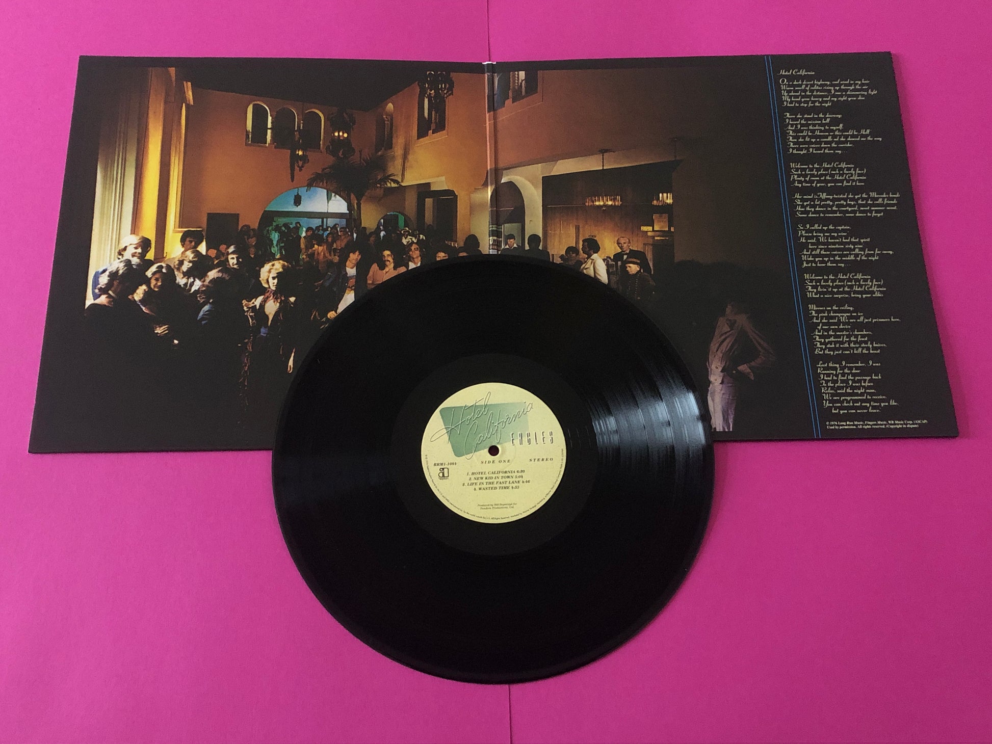 Eagles : Hotel California (LP,Album,Limited Edition,Reissue,Stereo)