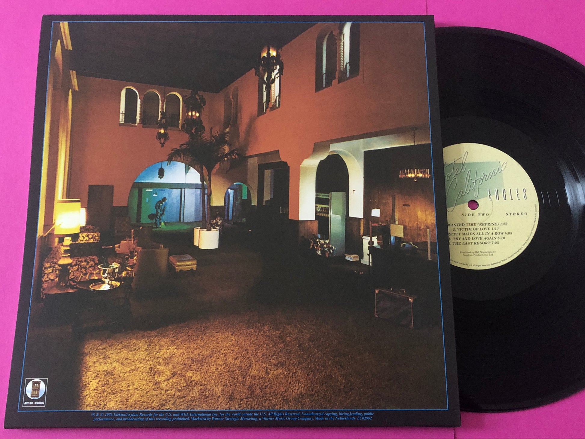 Eagles : Hotel California (LP,Album,Limited Edition,Reissue,Stereo)