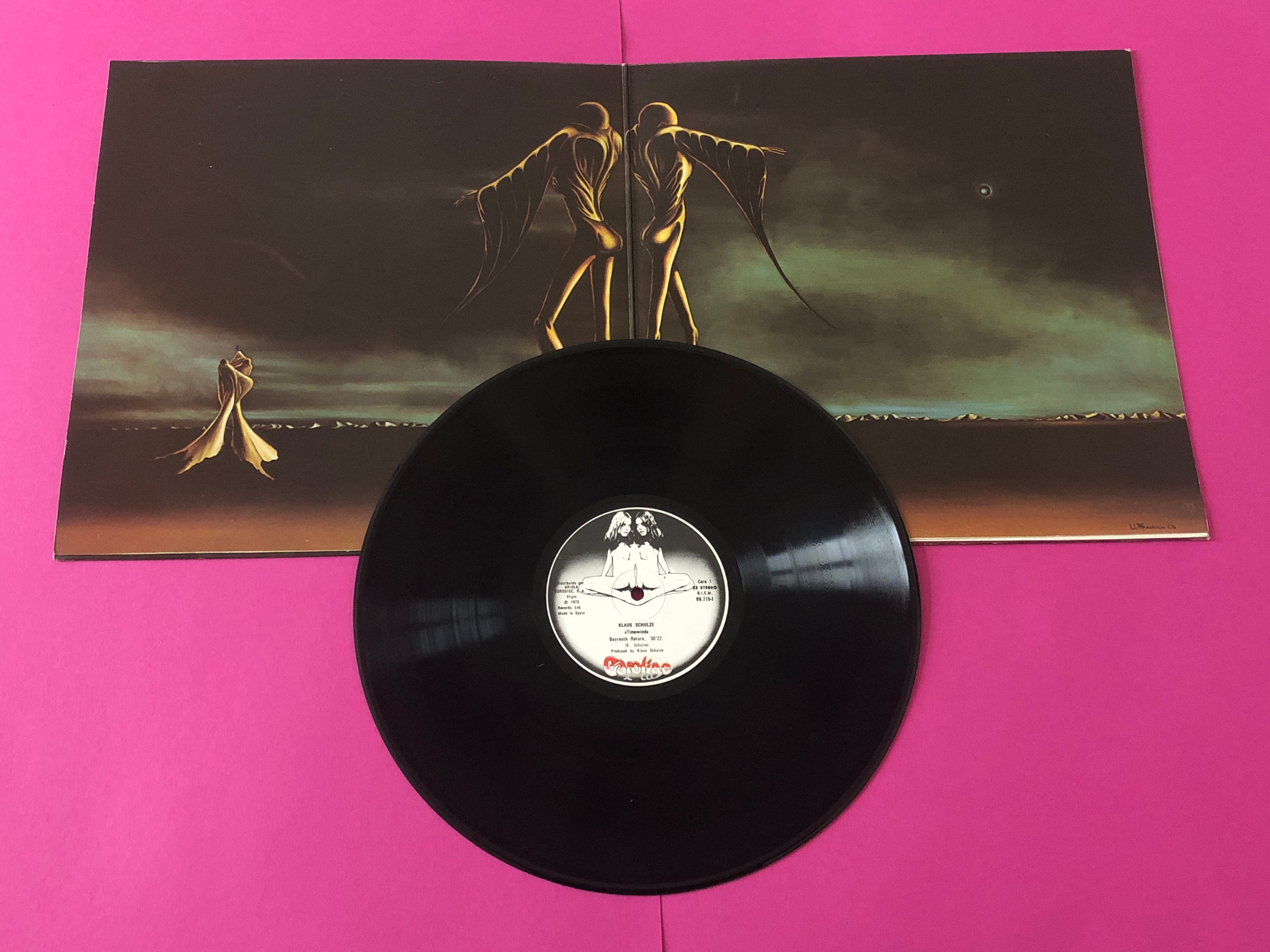 Klaus Schulze : Timewind (LP,Album,Repress)