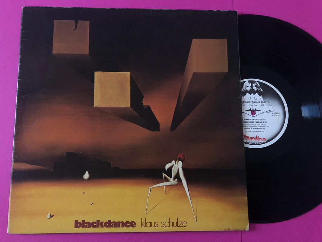 Klaus Schulze : Blackdance (LP,Album,Stereo)