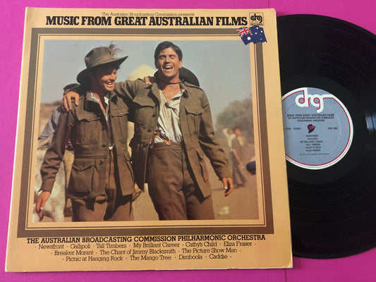The Australian Broadcasting Commission Philharmonic Orchestra : Music From Great Australian Films (LP,Album,Stereo)