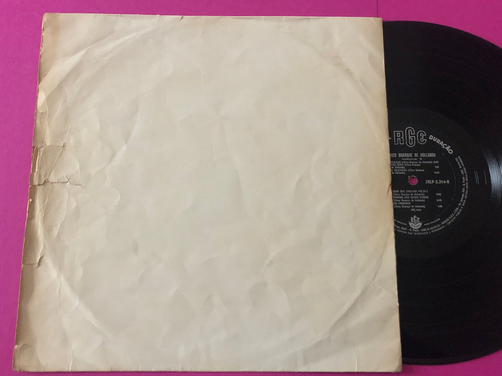 Chico Buarque De Hollanda : Chico Buarque De Hollanda Volume 2 (LP,Album,Mono)