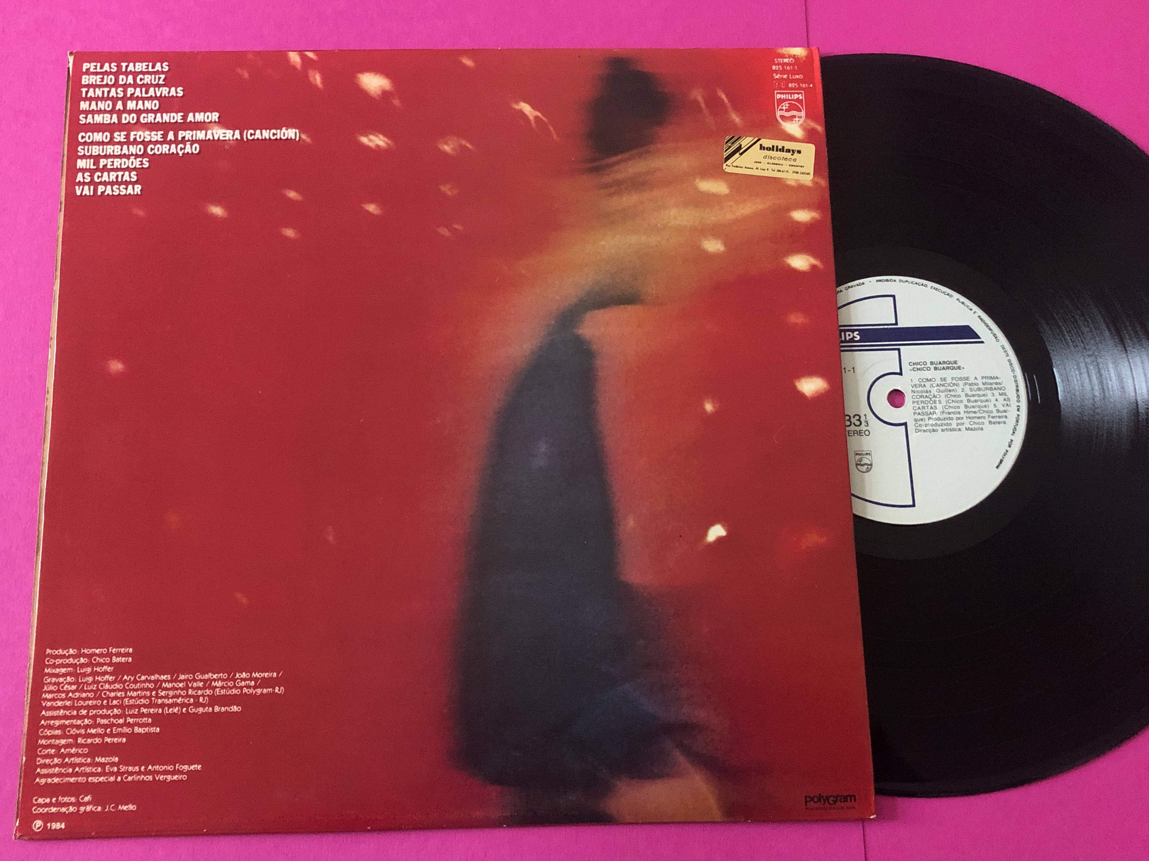 Chico Buarque : Chico Buarque (LP, Album)