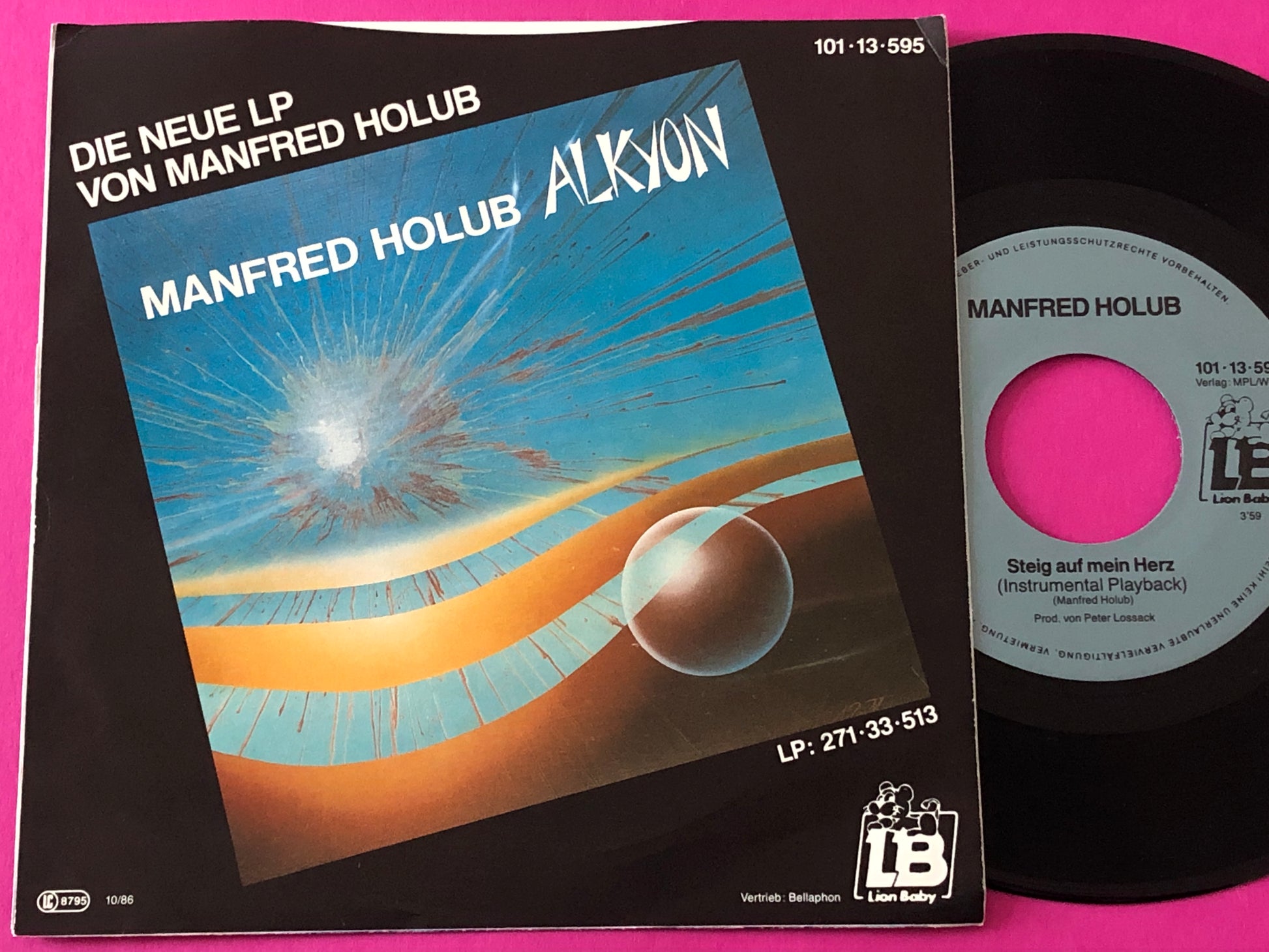 Manfred Holub : Alkyon (Steig Auf Mein Herz) (7",45 RPM,Single)