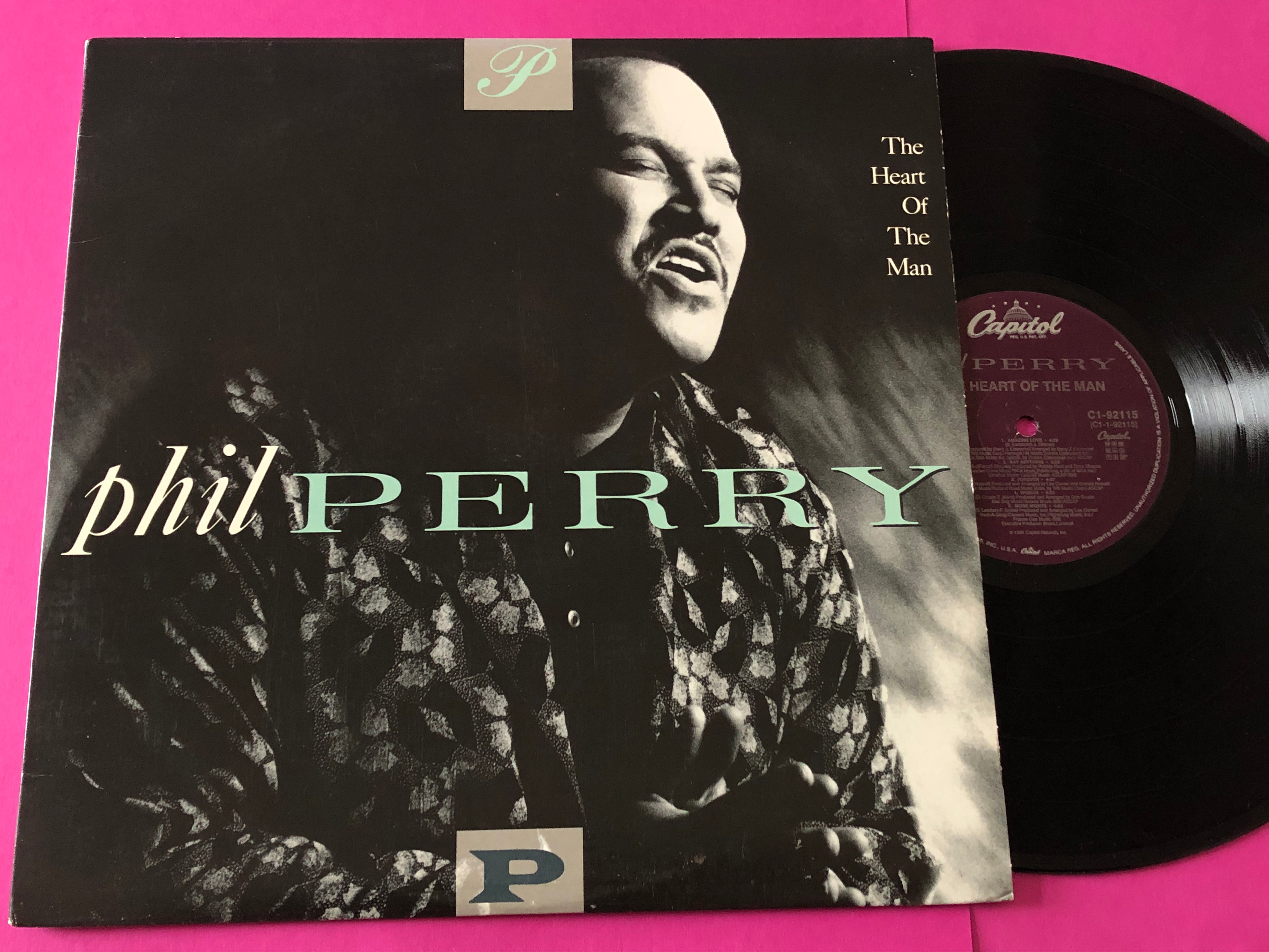Phil Perry (2) : The Heart Of The Man (LP,Album)