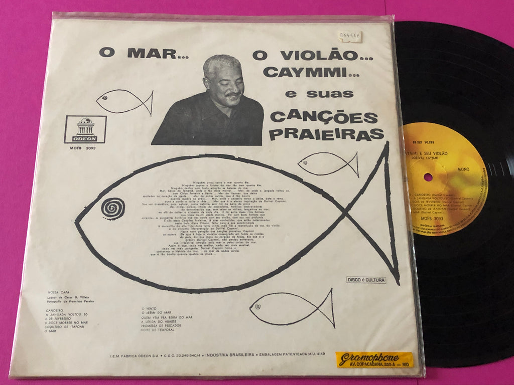 Dorival Caymmi : Caymmi E Seu Violão (LP,Album,Reissue,Mono)