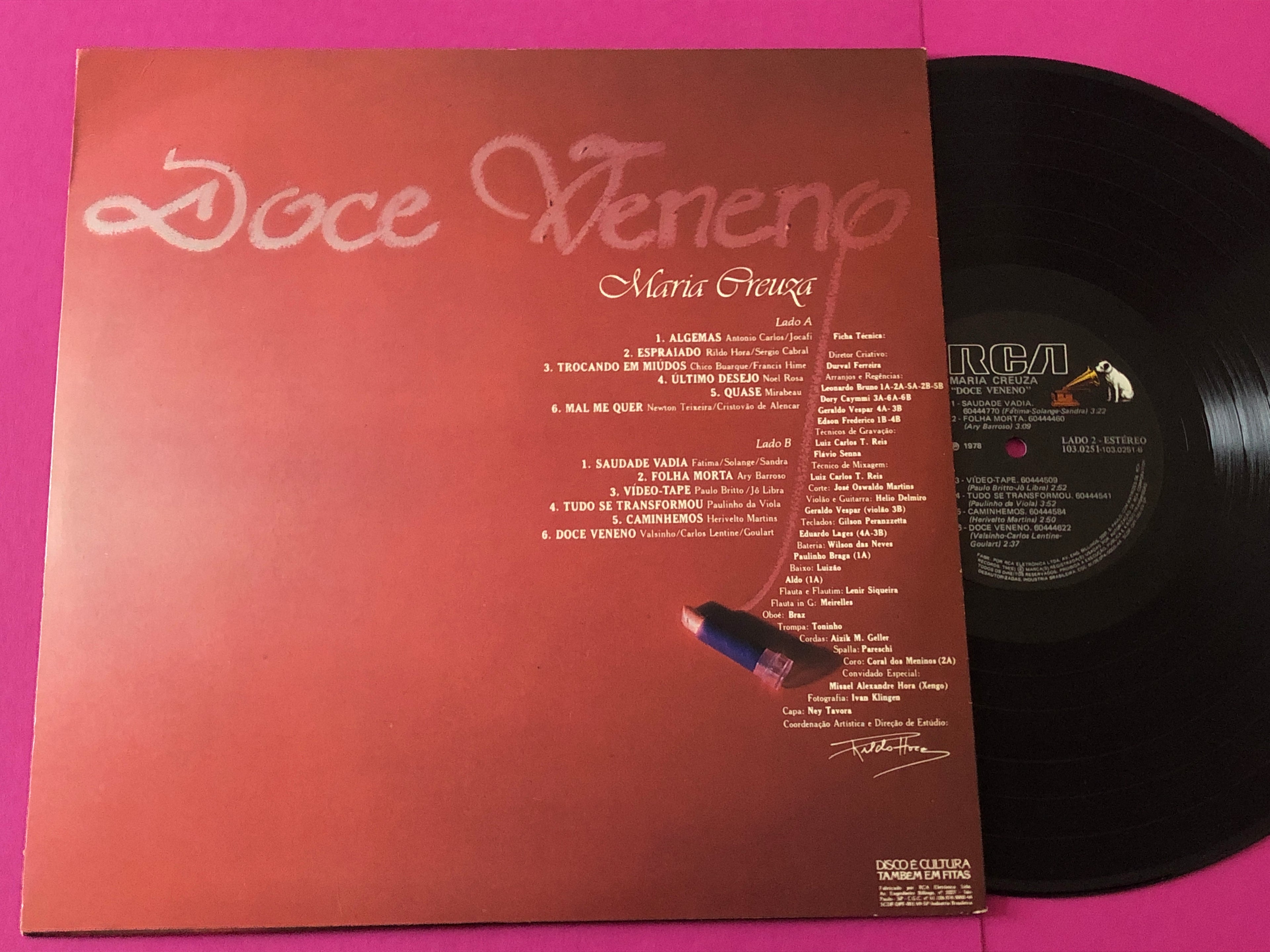 Maria Creuza : Doce Veneno (LP,Album)