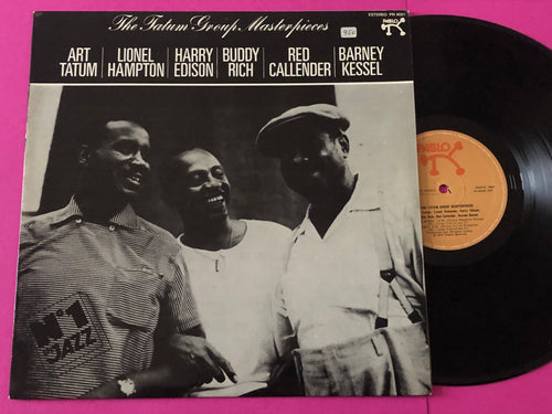 Art Tatum / Lionel Hampton / Harry Edison / Buddy Rich / Red Callender / Barney Kessel : The Tatum Group Masterpieces (LP,Album)