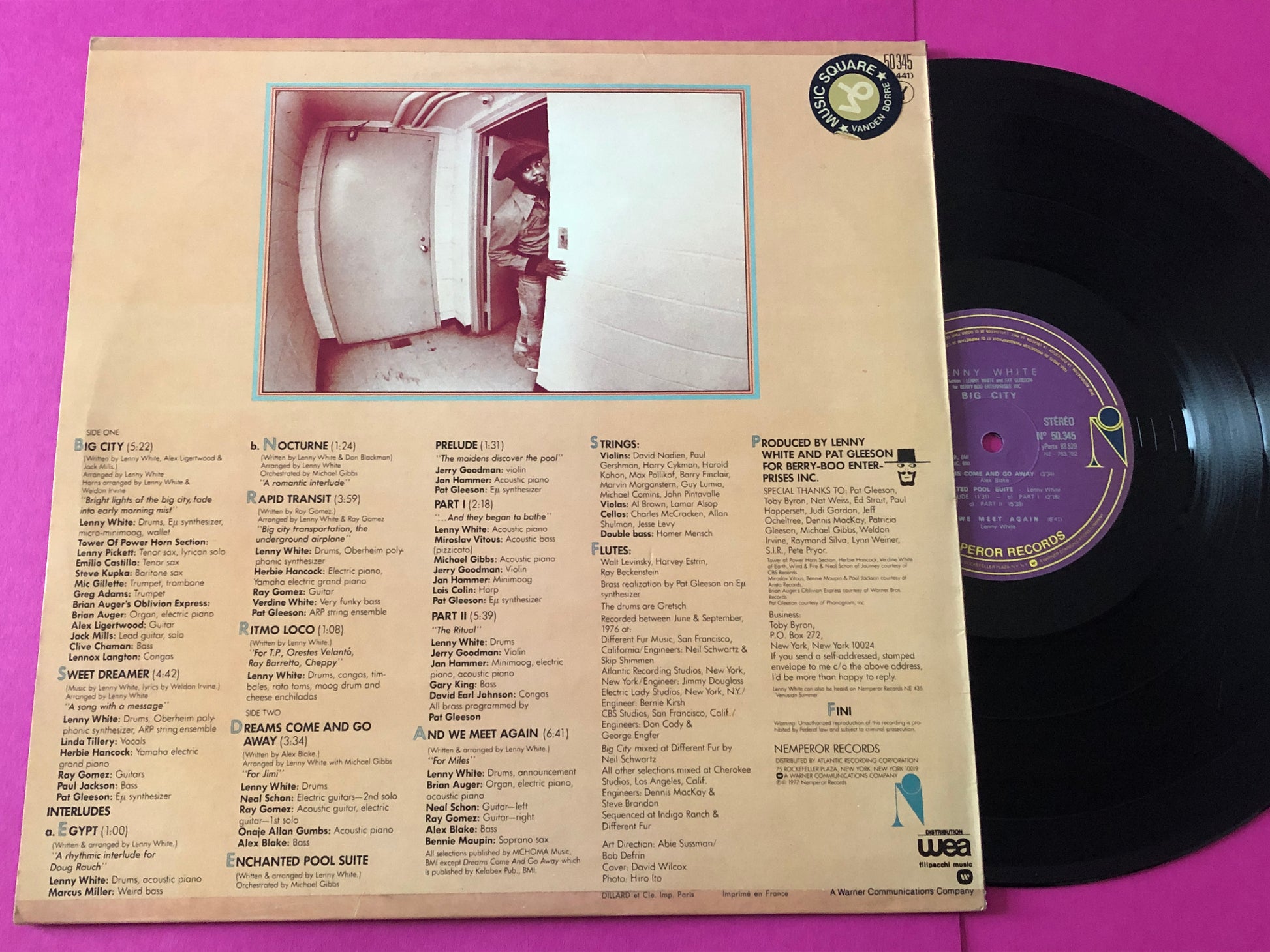 Lenny White : Big City (LP,Album)