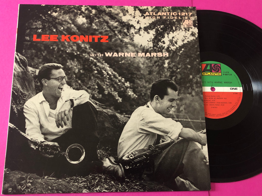 Lee Konitz & Warne Marsh : Lee Konitz With Warne Marsh (LP,Album,Reissue)