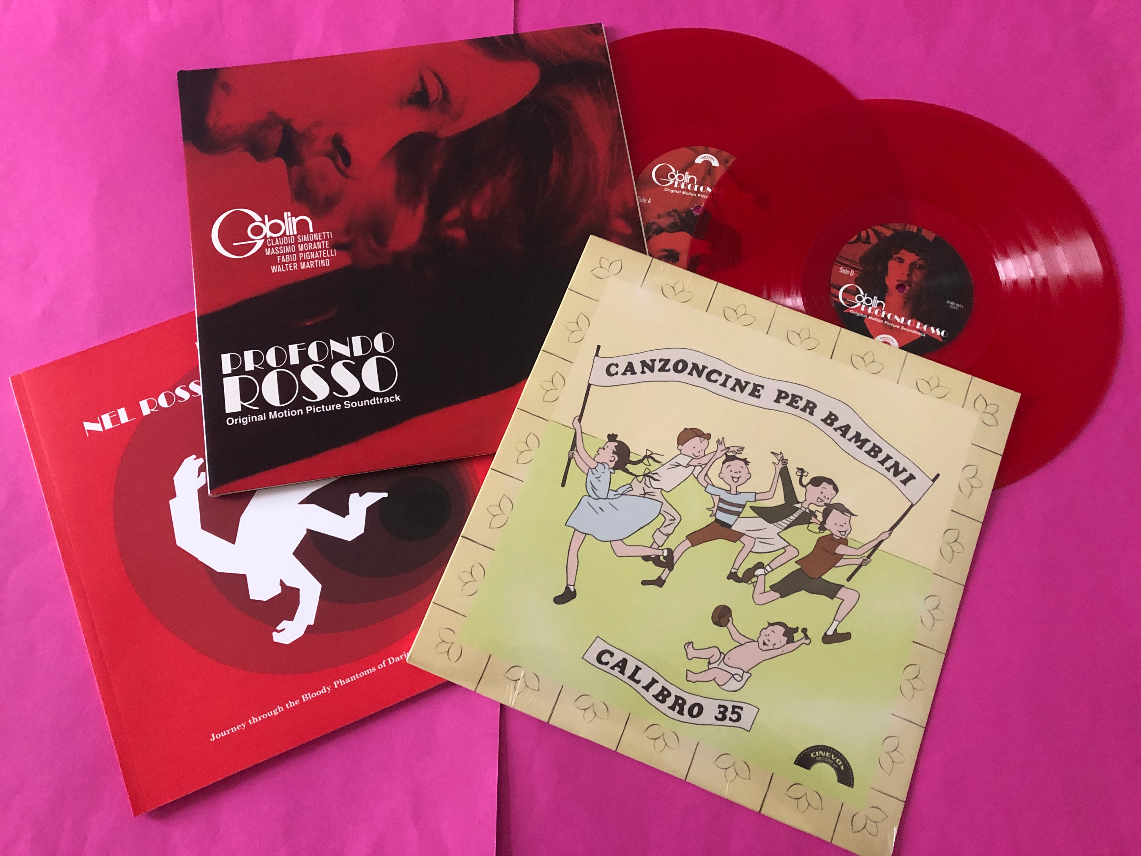 Goblin, Calibro 35 : Profondo Rosso (Original Motion Picture Soundtrack) (Limited Edition,Special Edition,Stereo,Mono)
