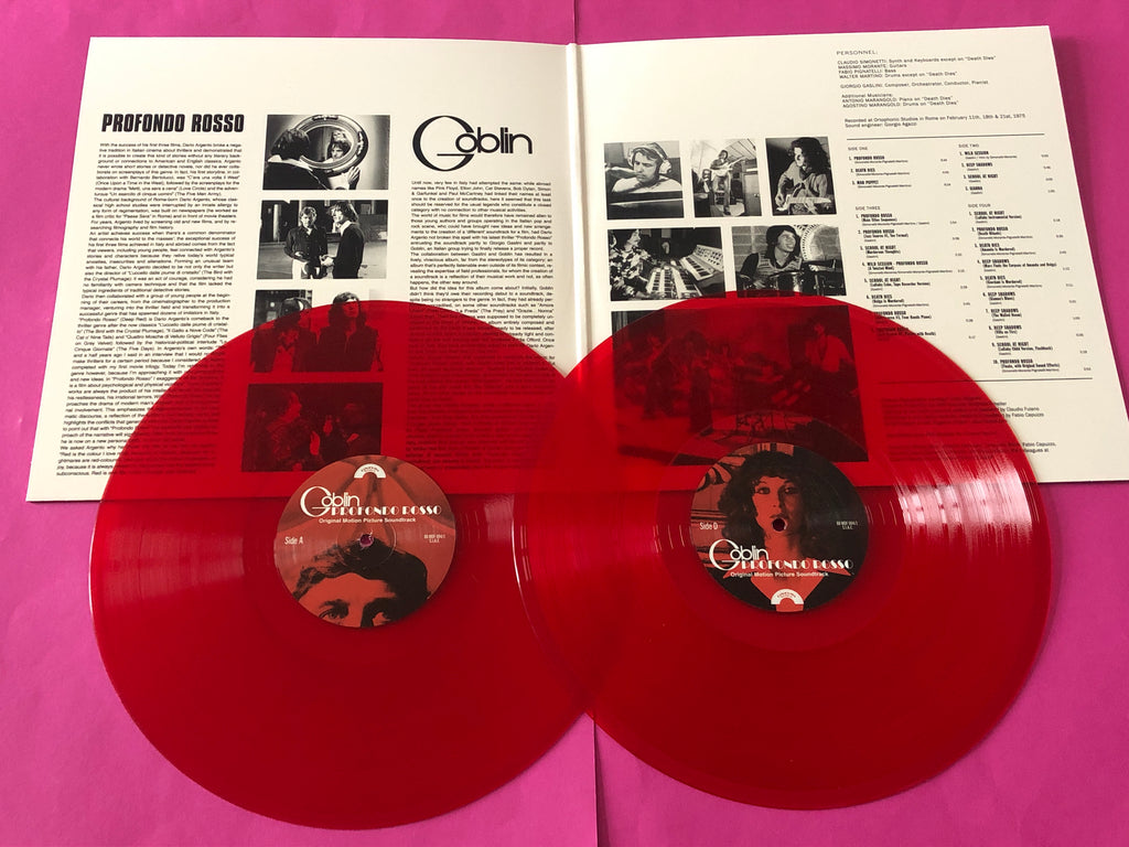 Goblin, Calibro 35 : Profondo Rosso (Original Motion Picture Soundtrack) (Limited Edition,Special Edition,Stereo,Mono)