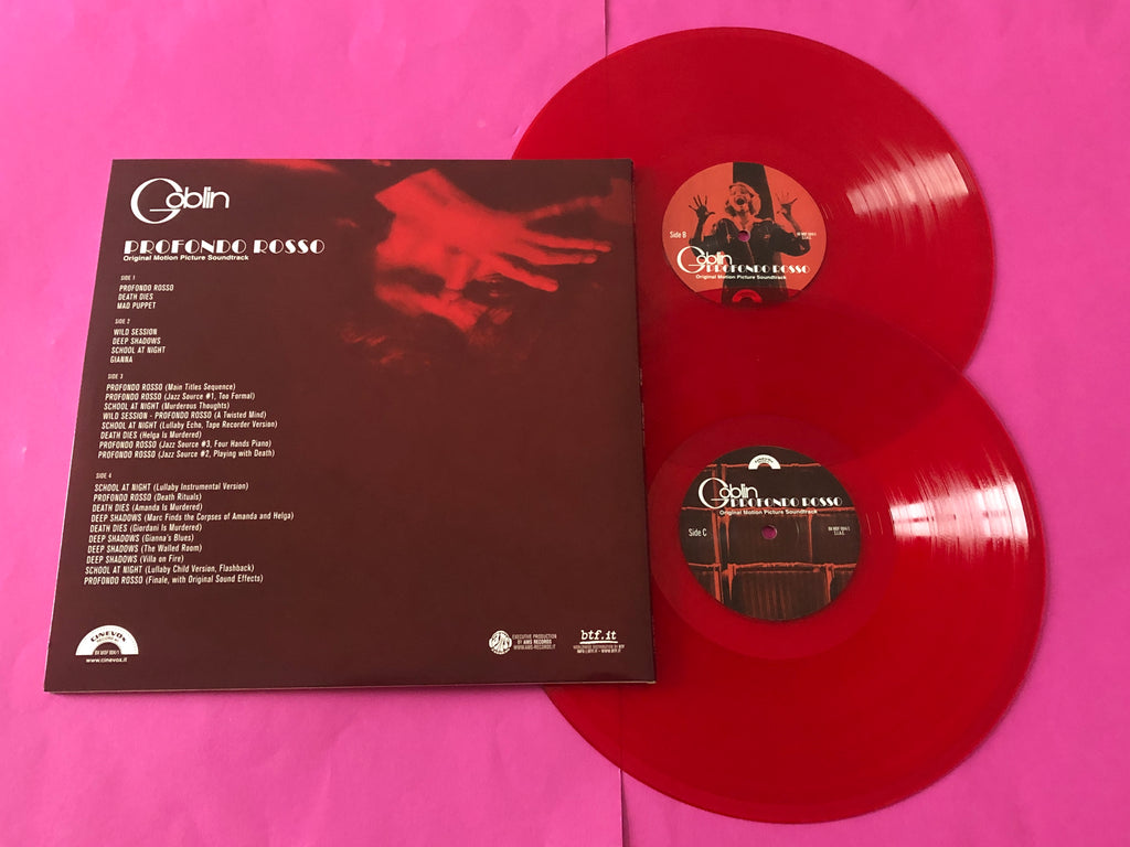 Goblin, Calibro 35 : Profondo Rosso (Original Motion Picture Soundtrack) (Limited Edition,Special Edition,Stereo,Mono)