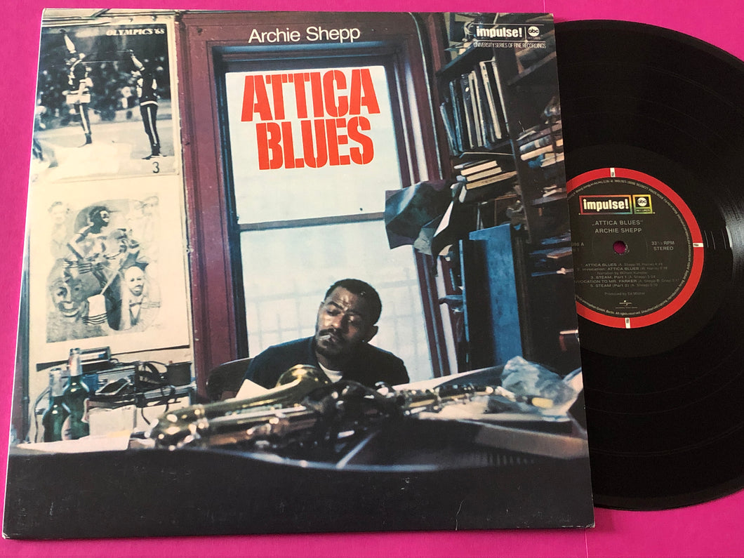 Archie Shepp : Attica Blues (LP,Album,Reissue,Stereo)