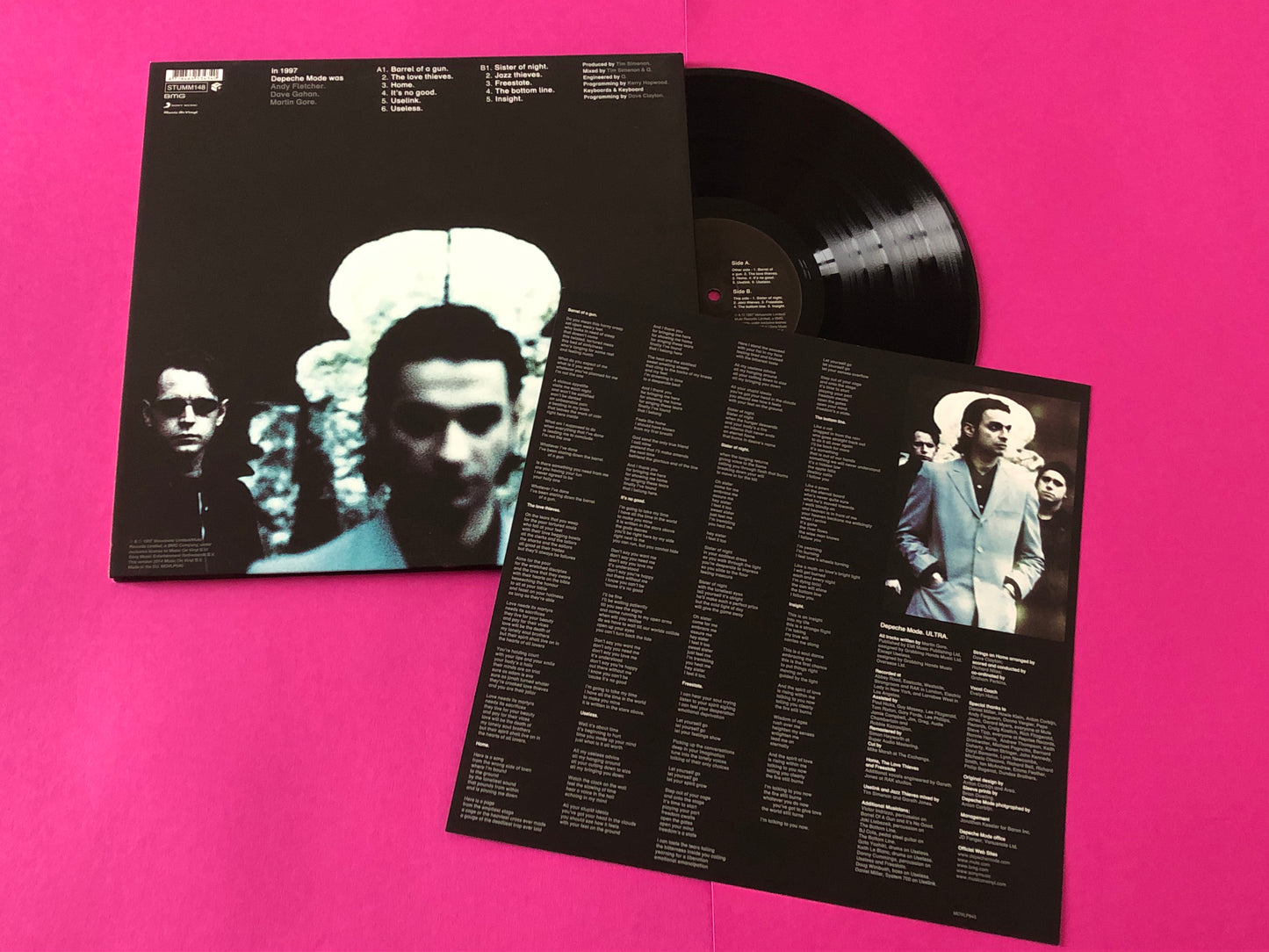 Depeche Mode : Ultra (LP,Album,Reissue)