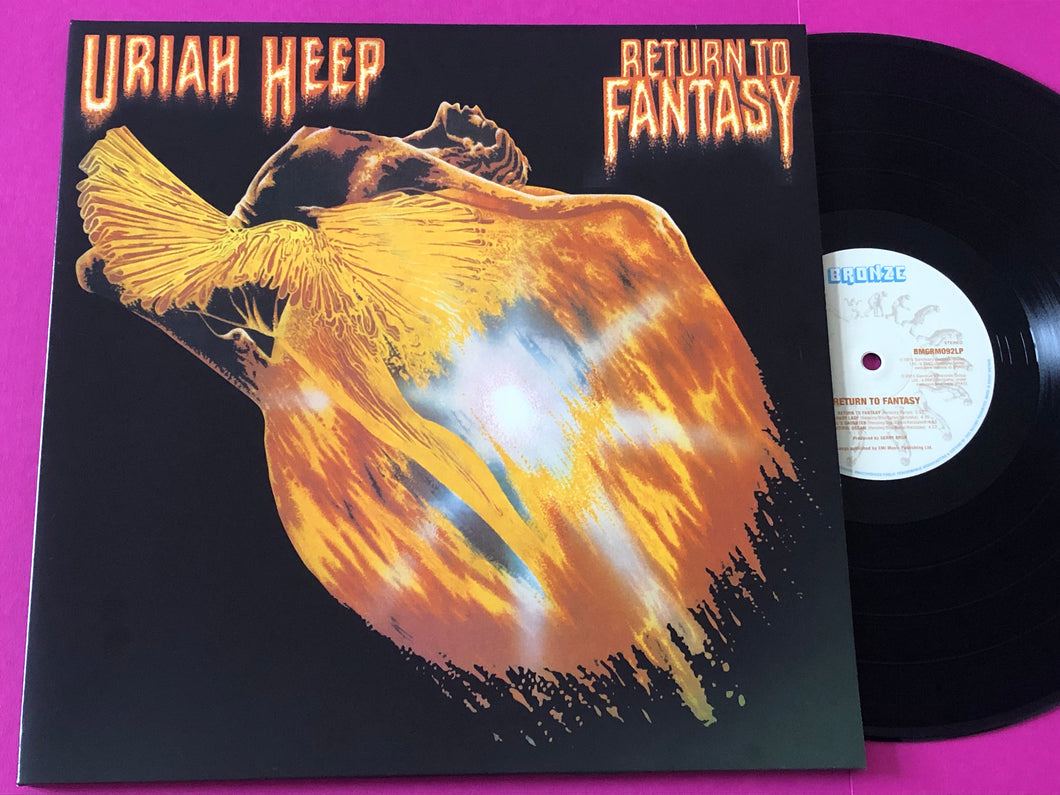 Uriah Heep : Return To Fantasy (LP,Album,Reissue)