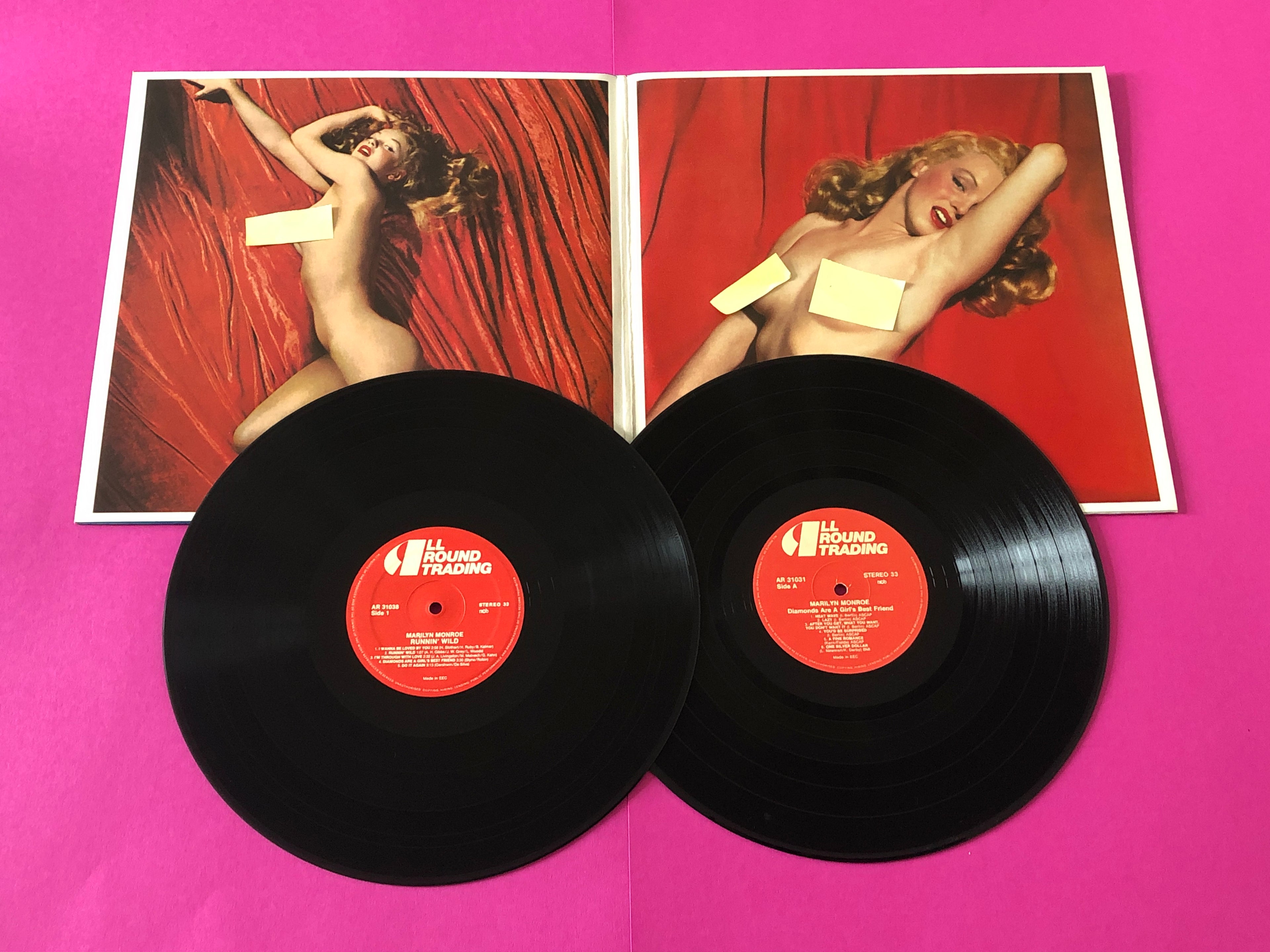 Marilyn Monroe : Marilyn Monroe, Marilyn Monroe Runnin' Wild (LP,Compilation)