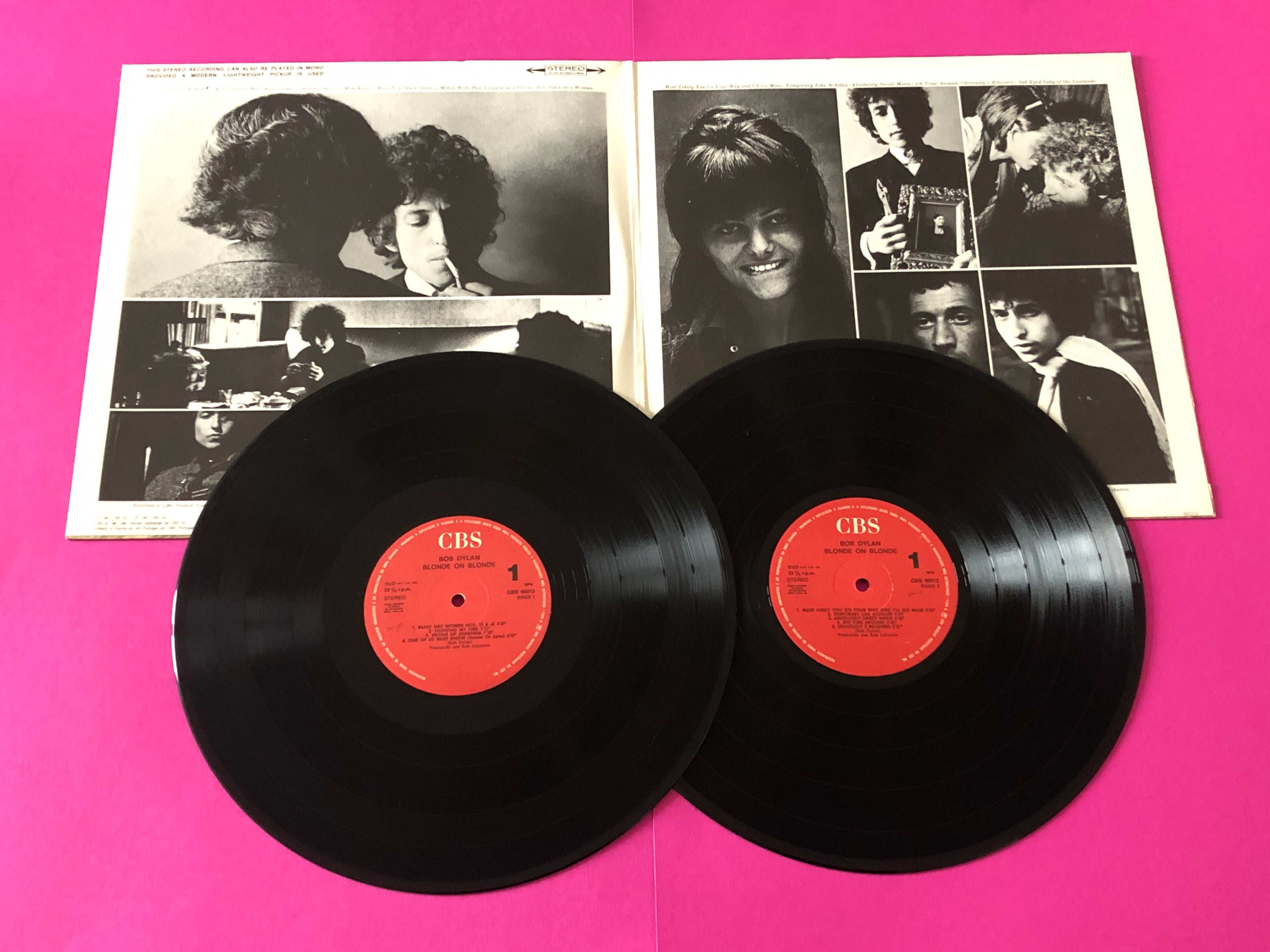 Bob Dylan : Blonde On Blonde (LP,Album,Reissue,Stereo)