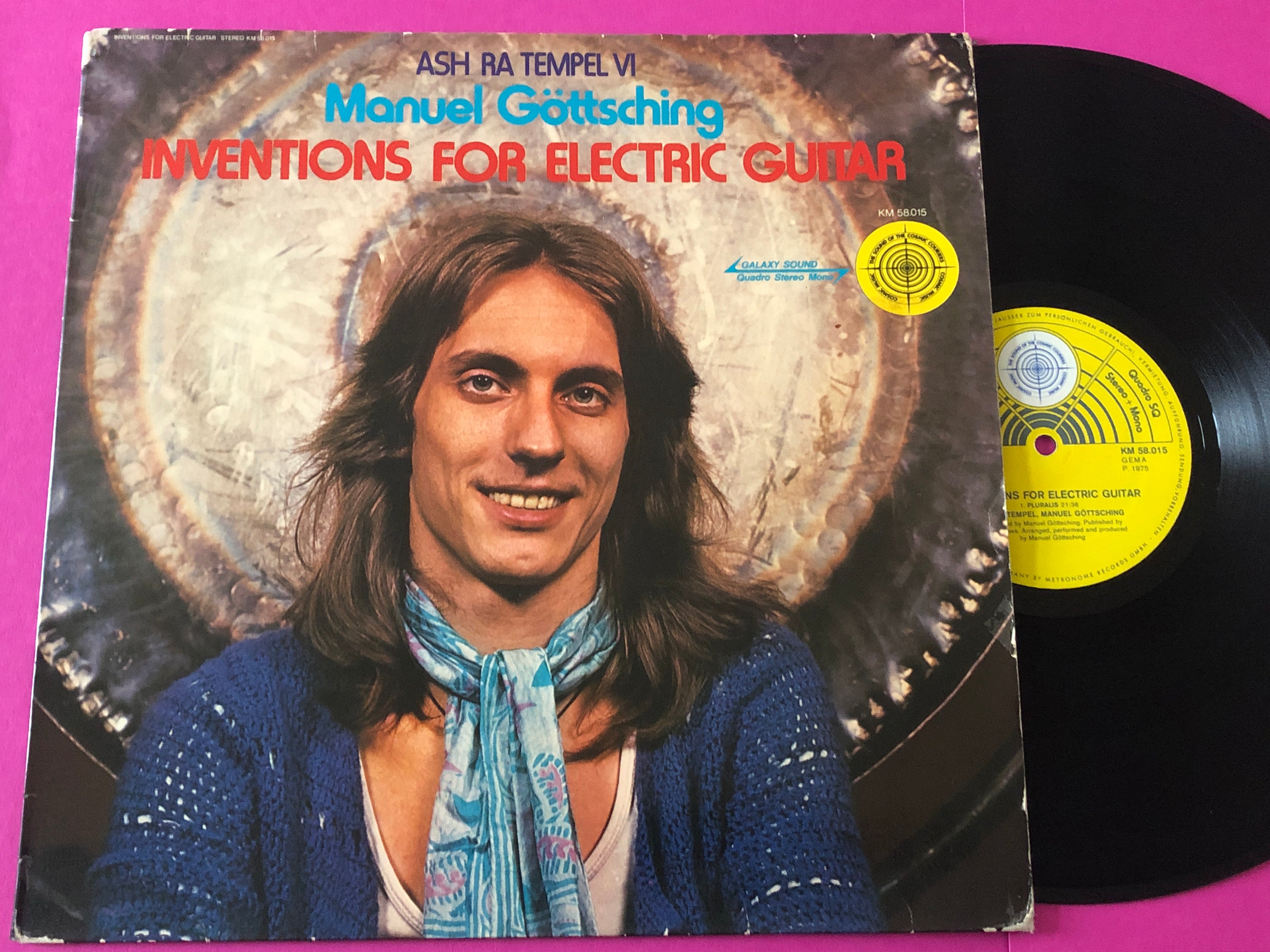 Ash Ra Tempel, Manuel Göttsching : Ash Ra Tempel VI: Inventions For Electric Guitar (LP,Quadraphonic,Album)
