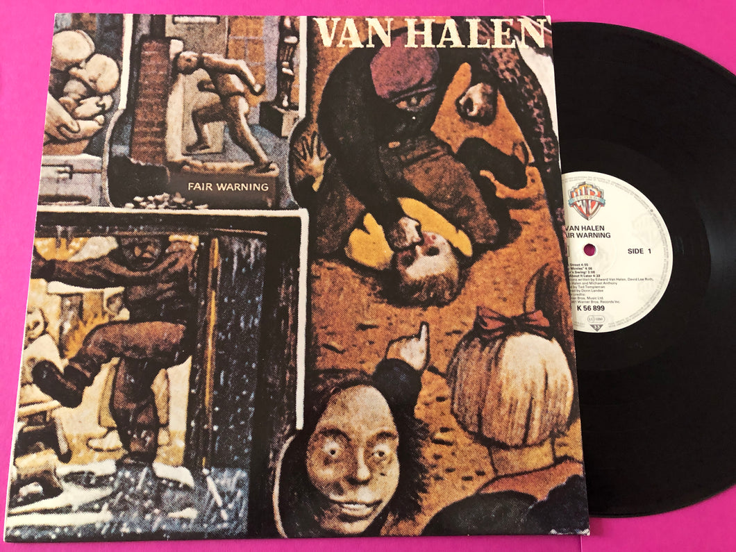 Van Halen : Fair Warning (LP,Album,Reissue,Stereo)